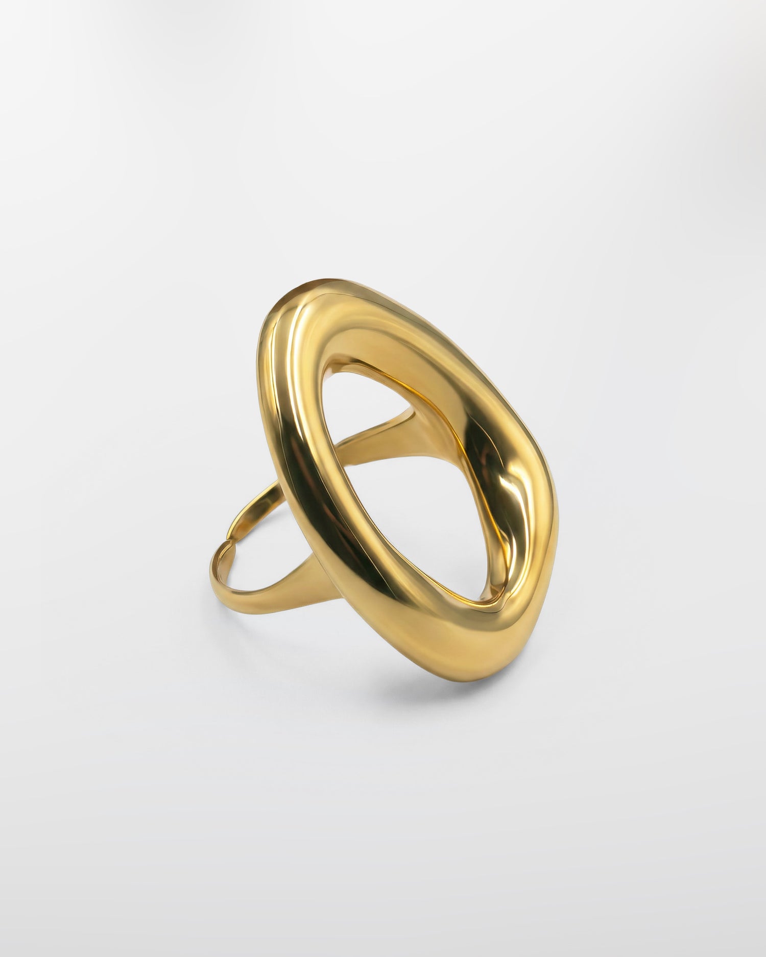 Anel Donna Ajustável Dourado