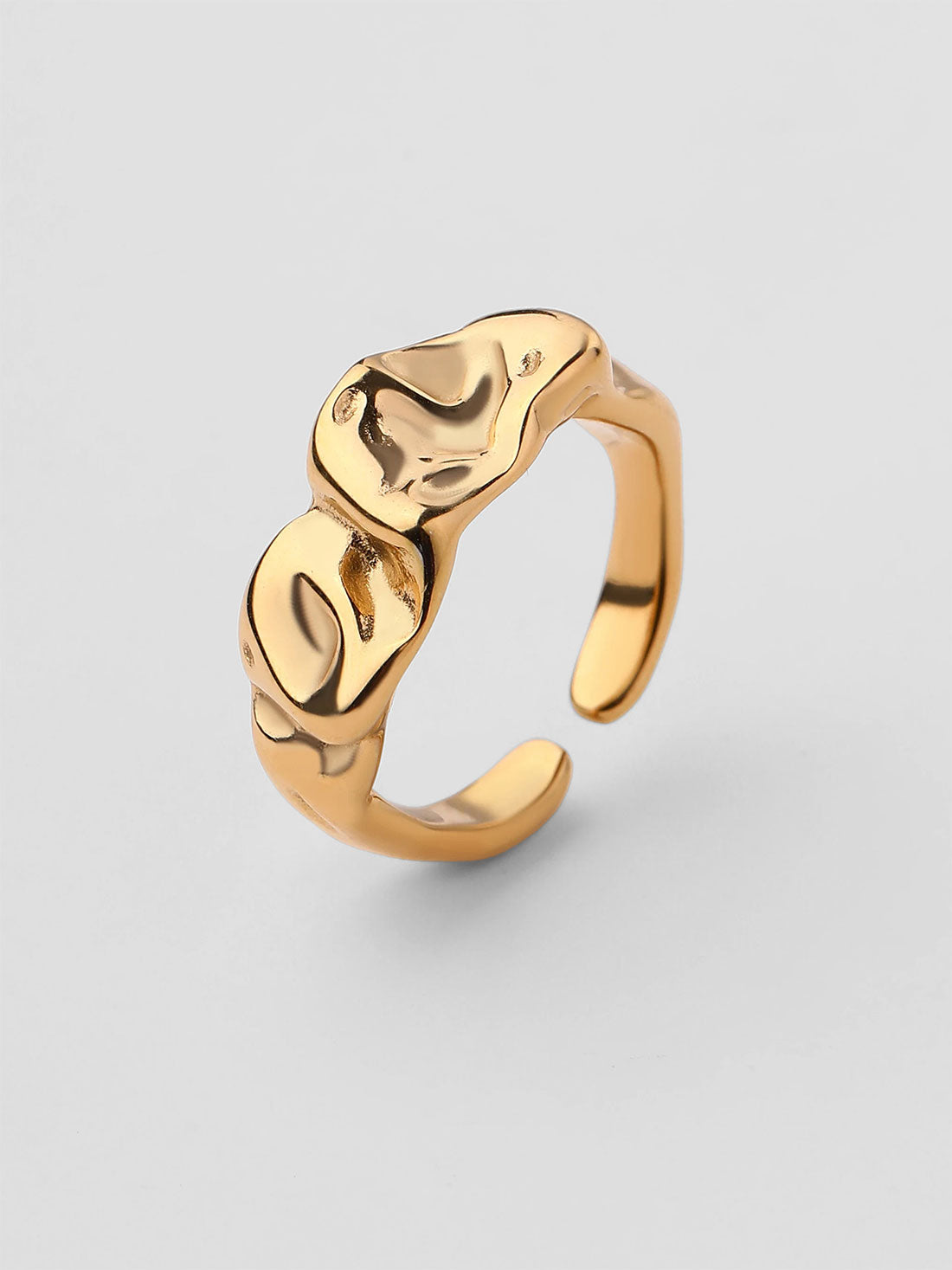 Anel Dalia Dourado