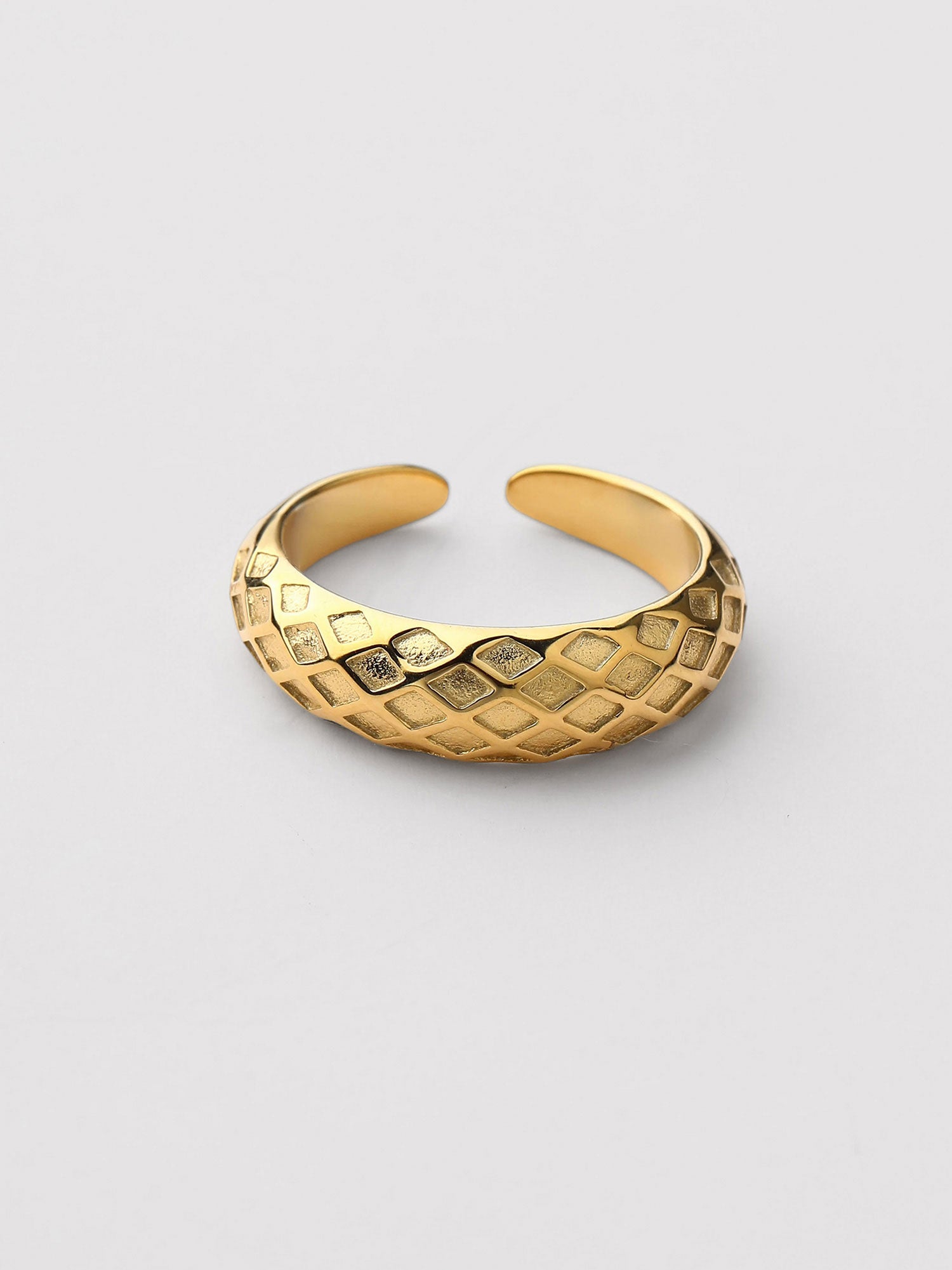 Anillo Arden Ajustable Dorado Elegante