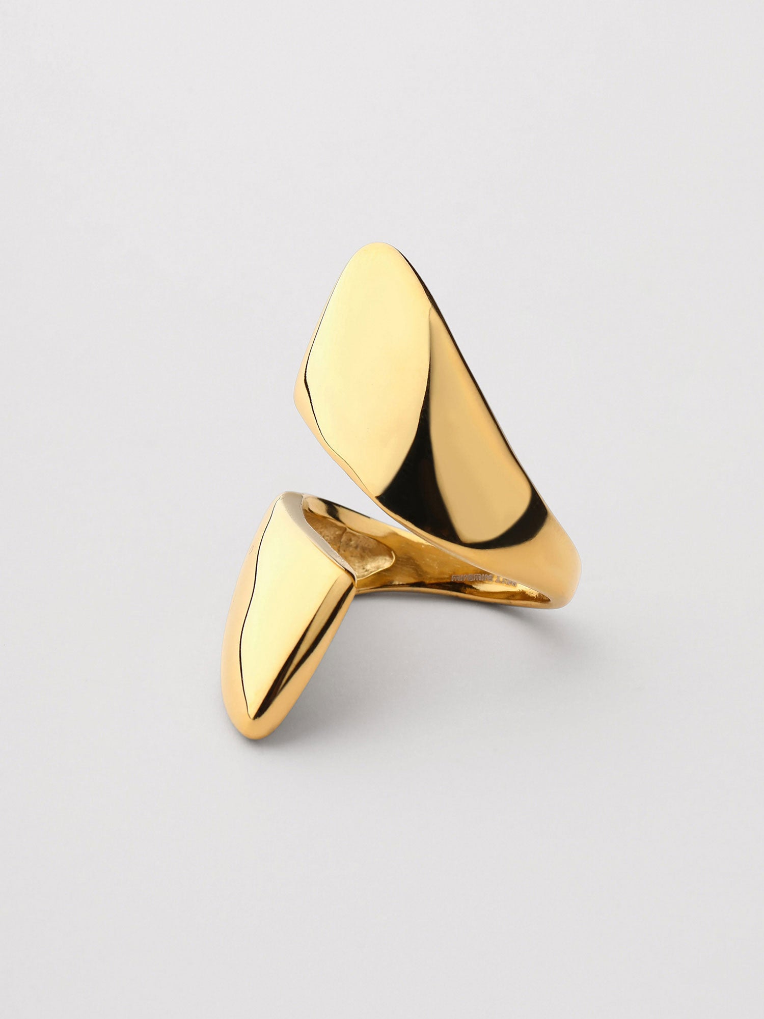 Anel Alya Ajustável Dourado Minimal