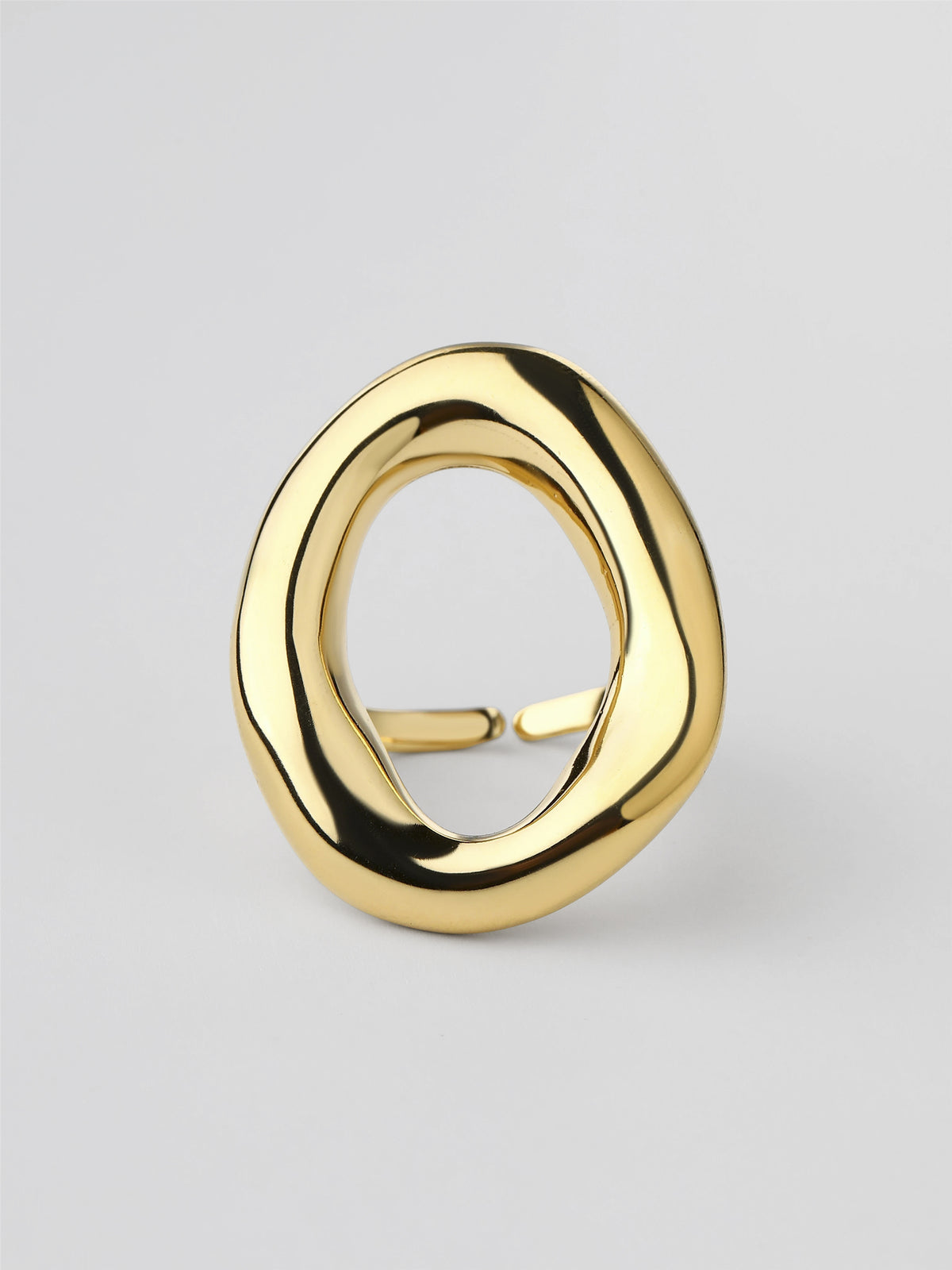 Anel Donna Ajustável Dourado