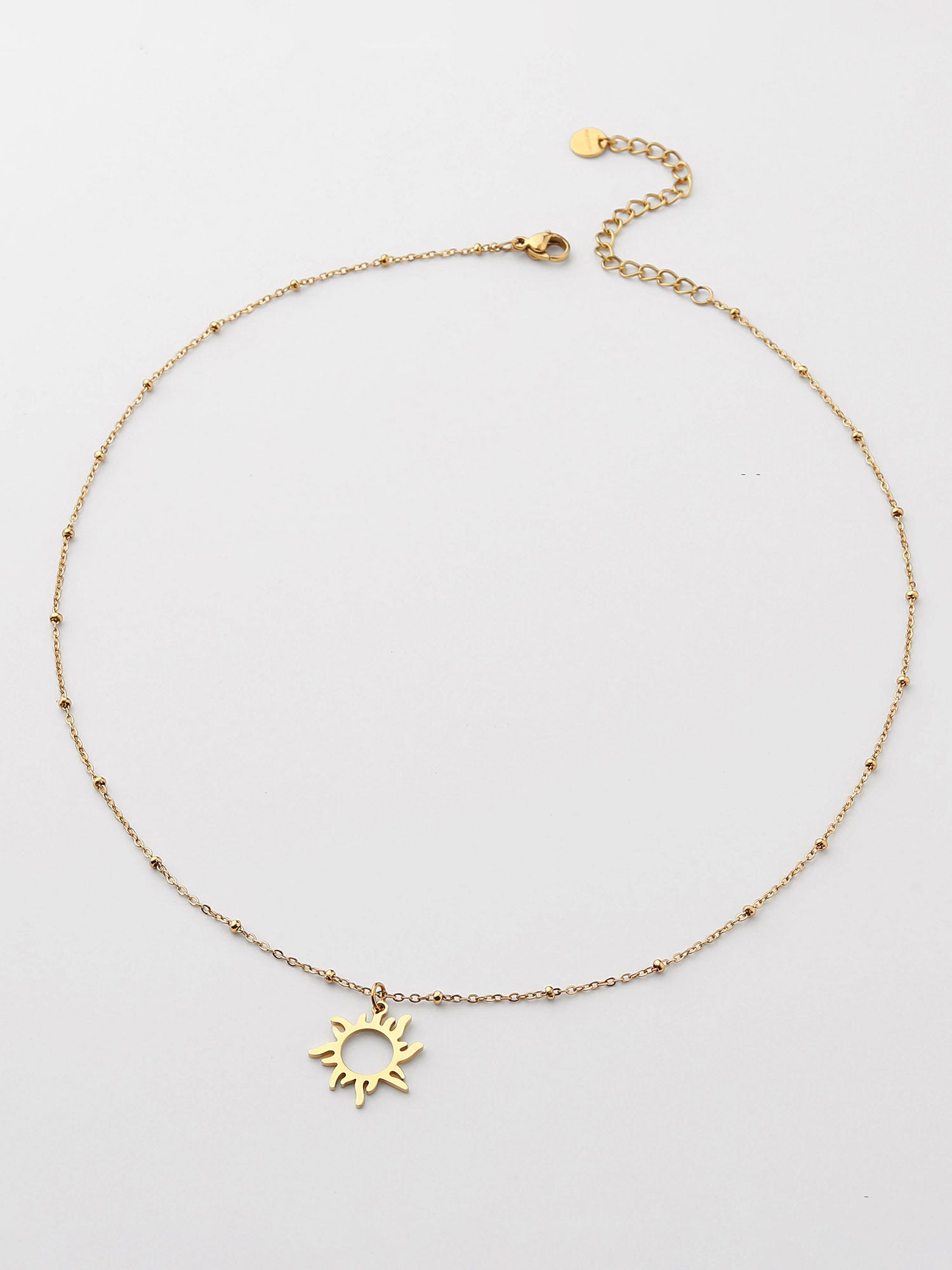 Colar sol Dourado