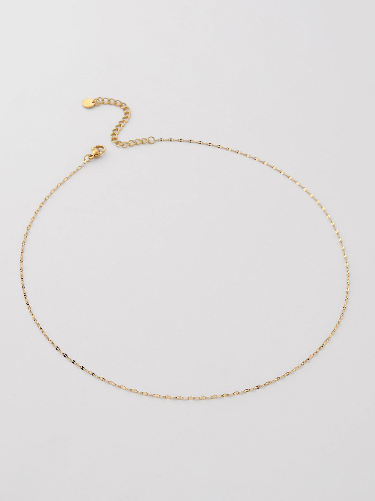Colar com Correntes Dourado