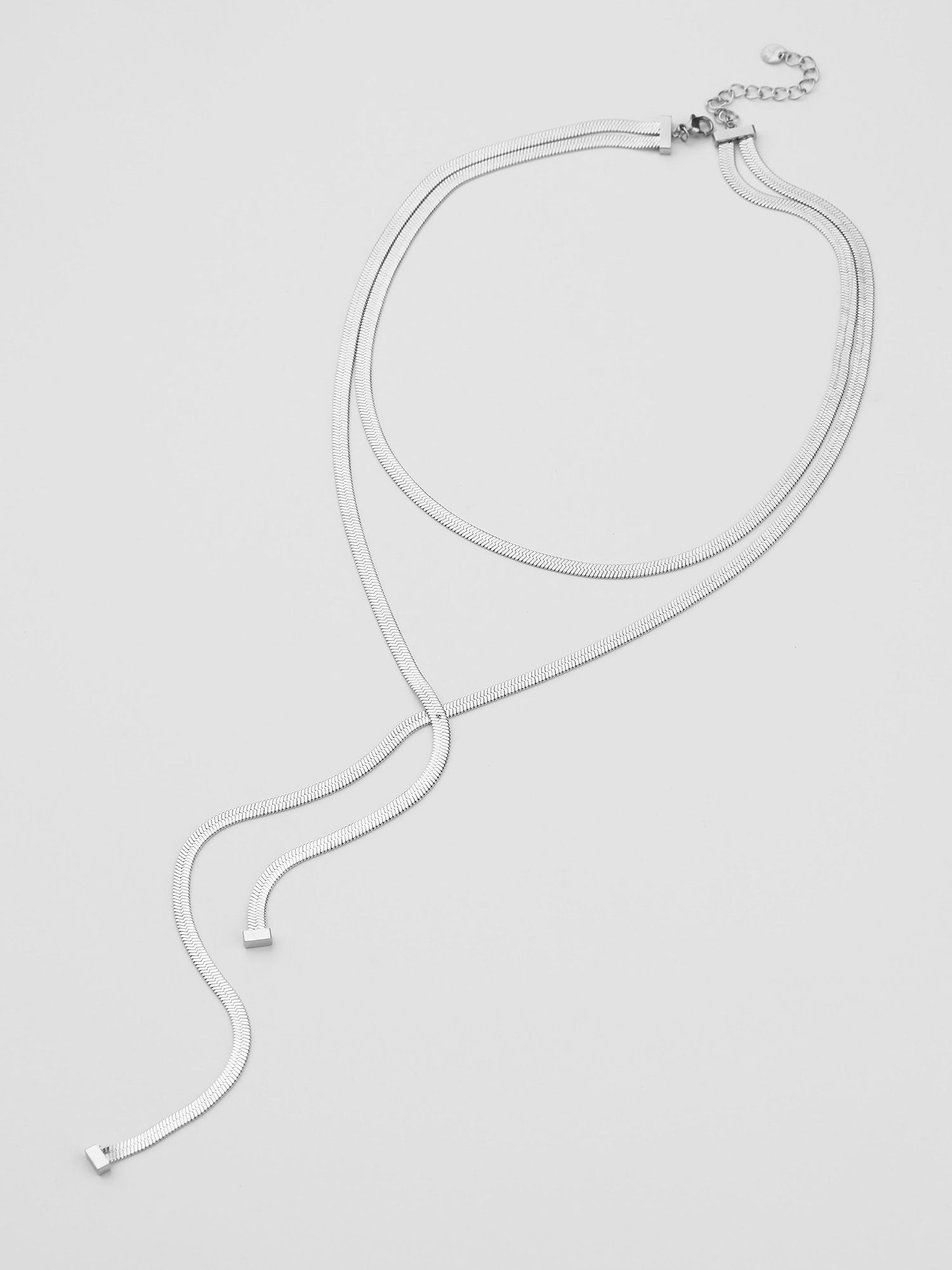 Colar com pendente Tala prateado