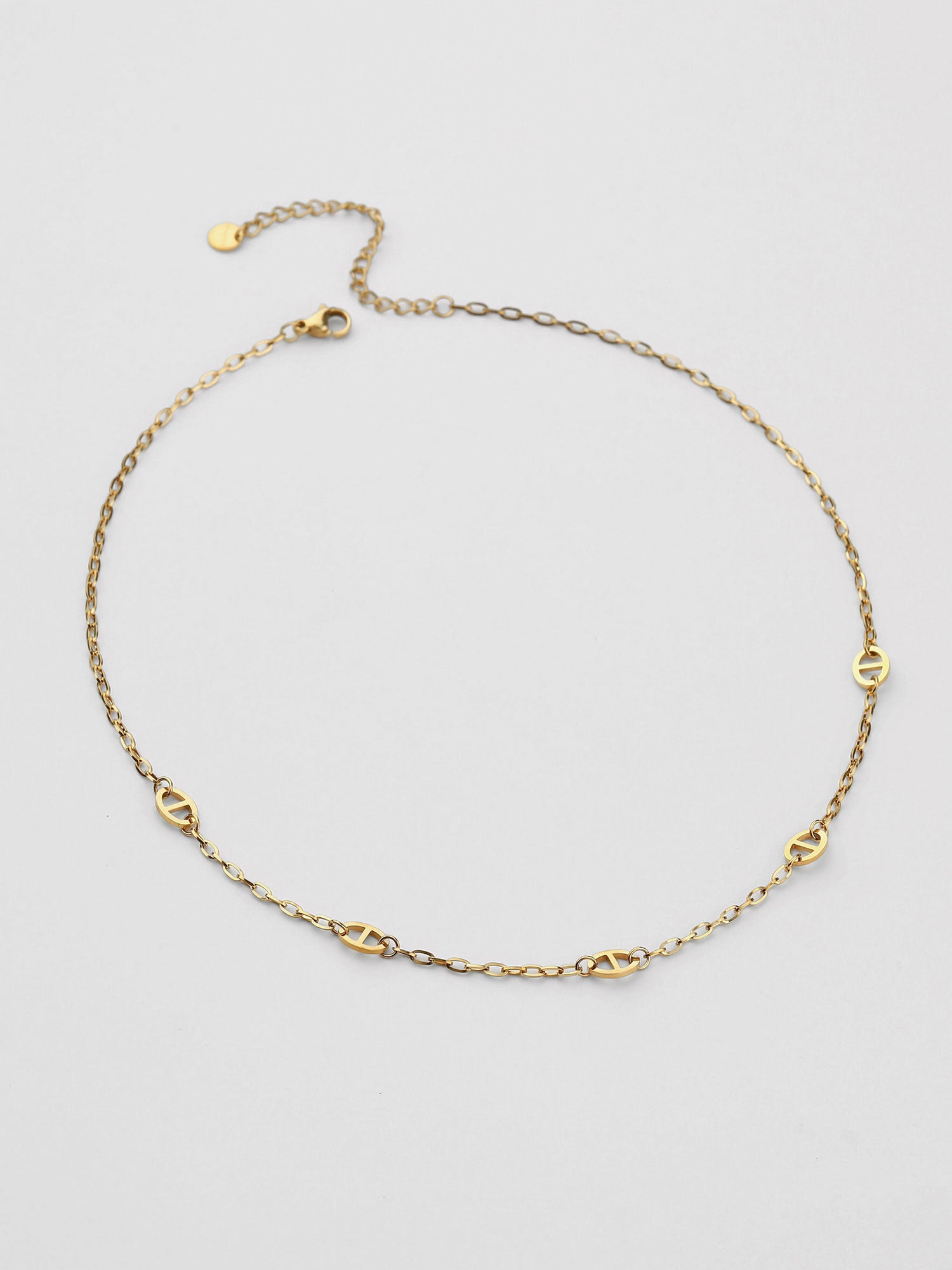 Colar Evelis Corrente Dourada Minimal