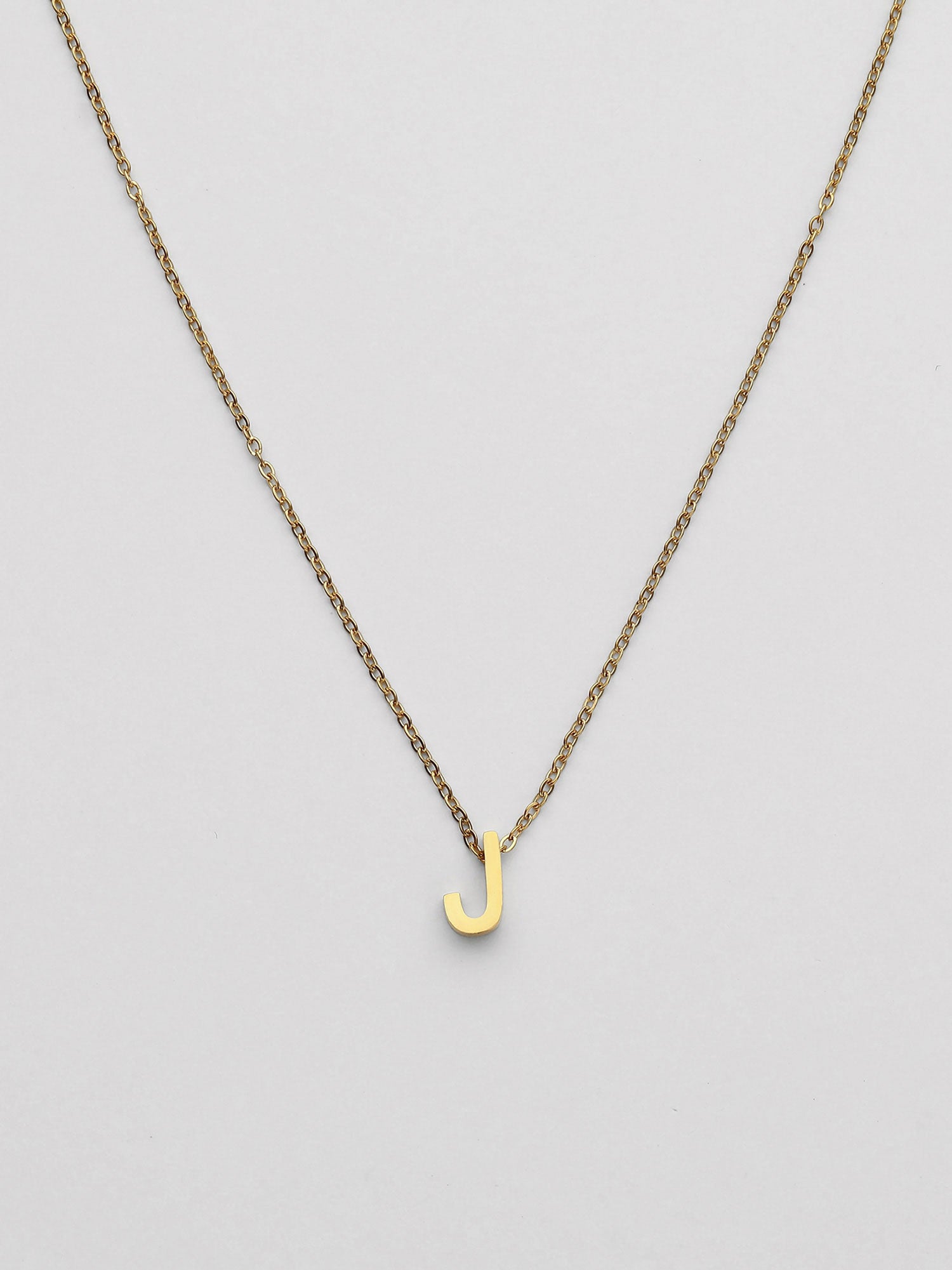 Colar Inicial J Dourado