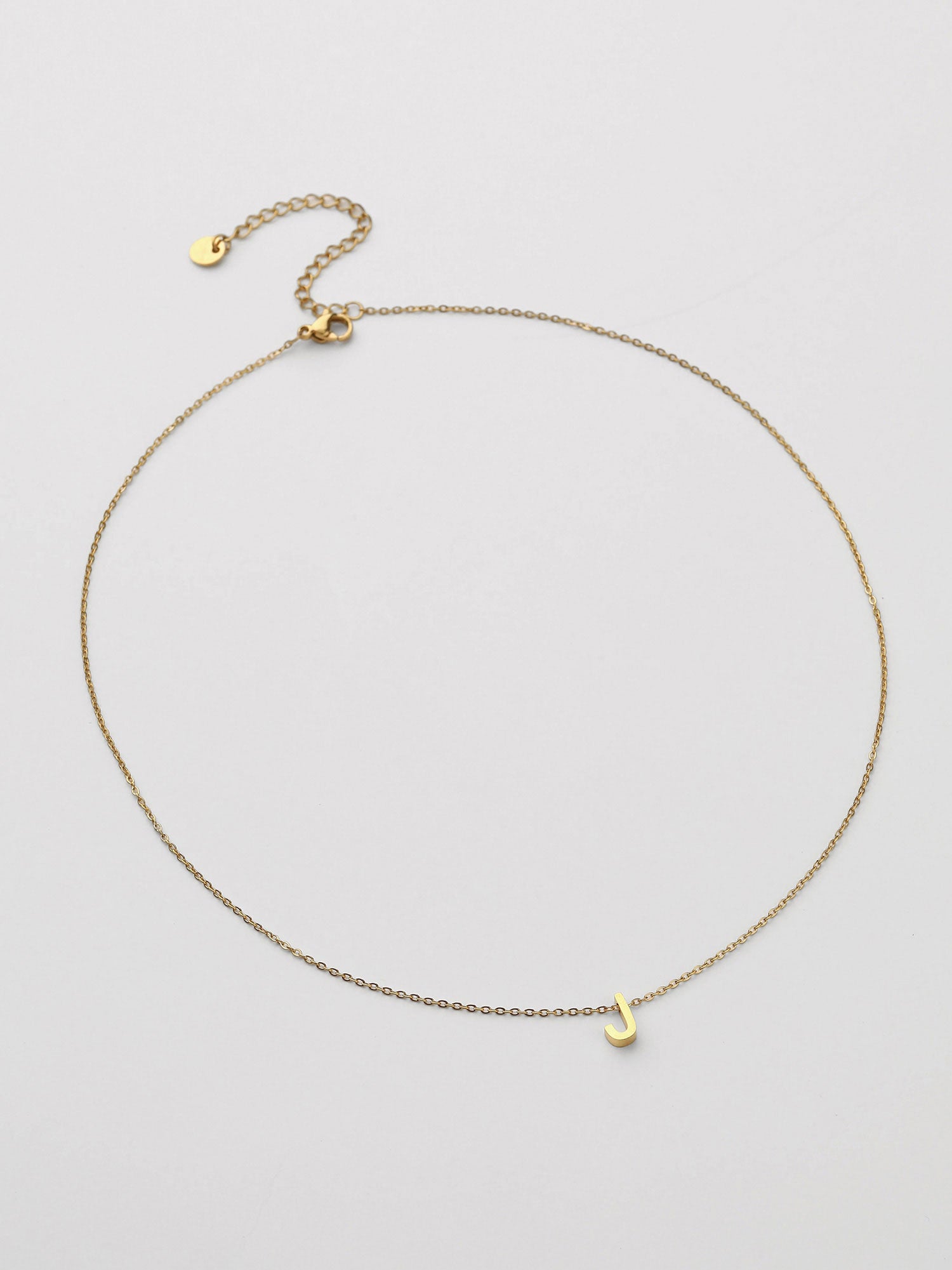 Colar Inicial J Dourado