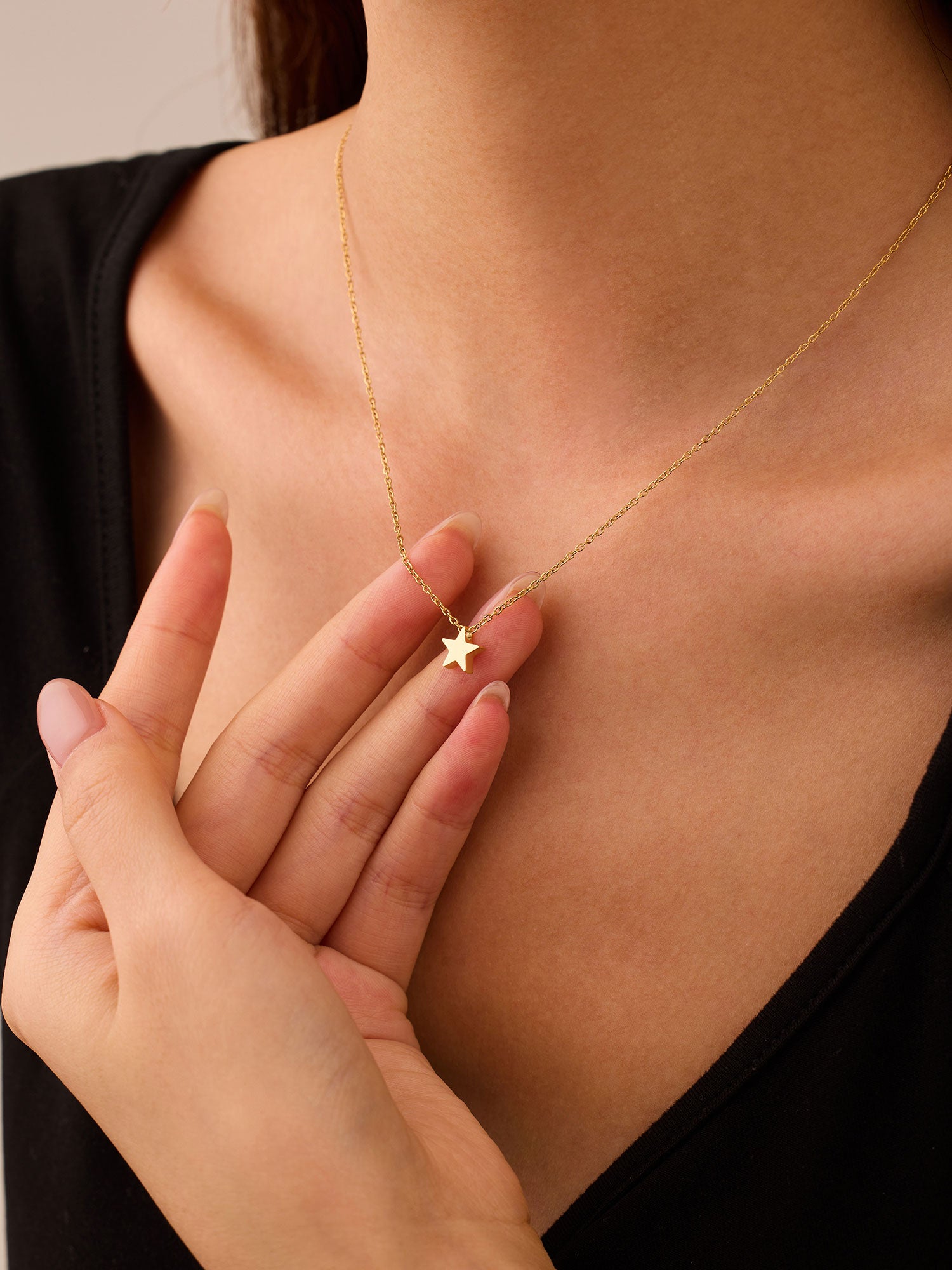 Colar estrella Dourado