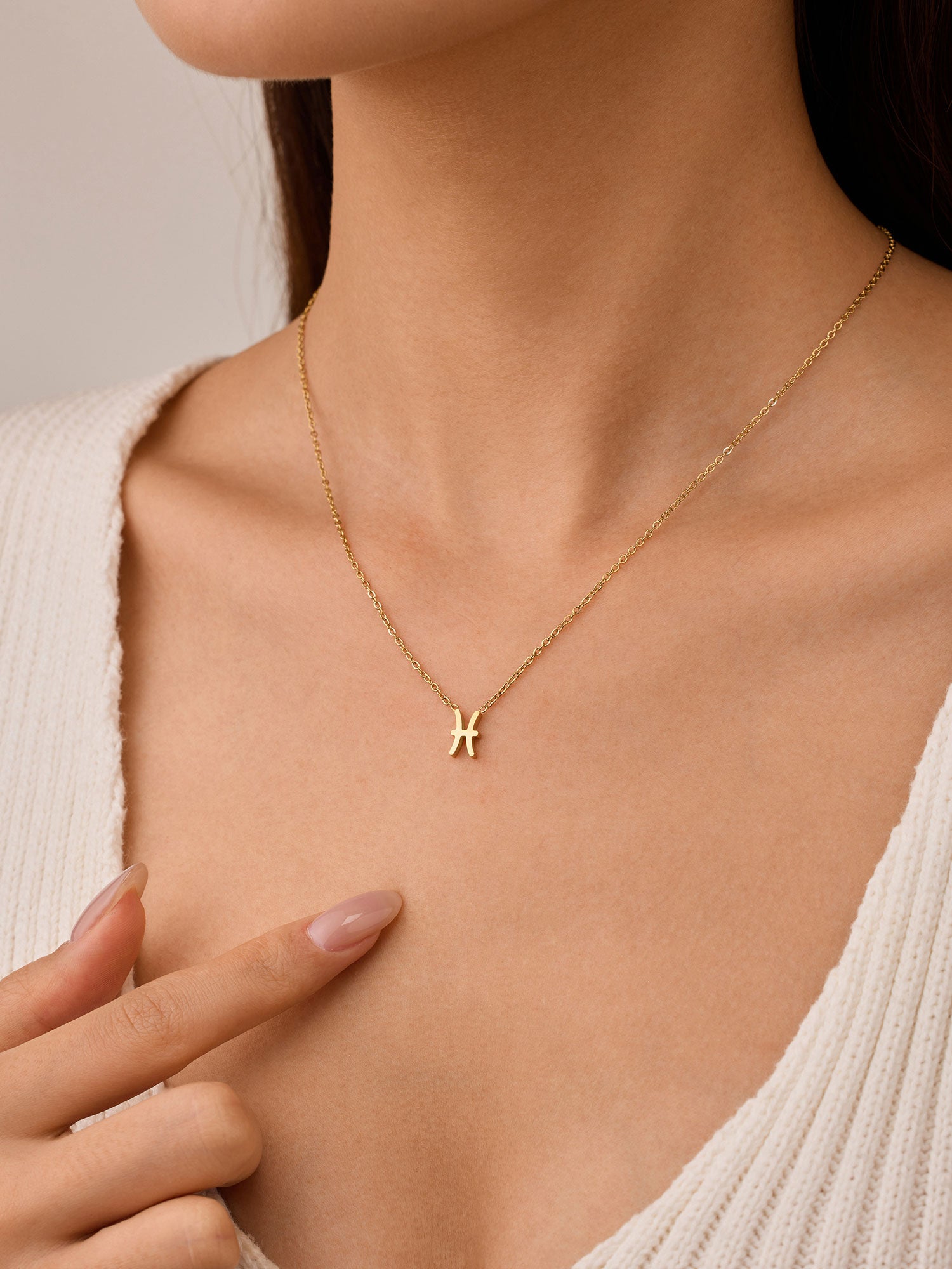 Colar Peixes Dourado