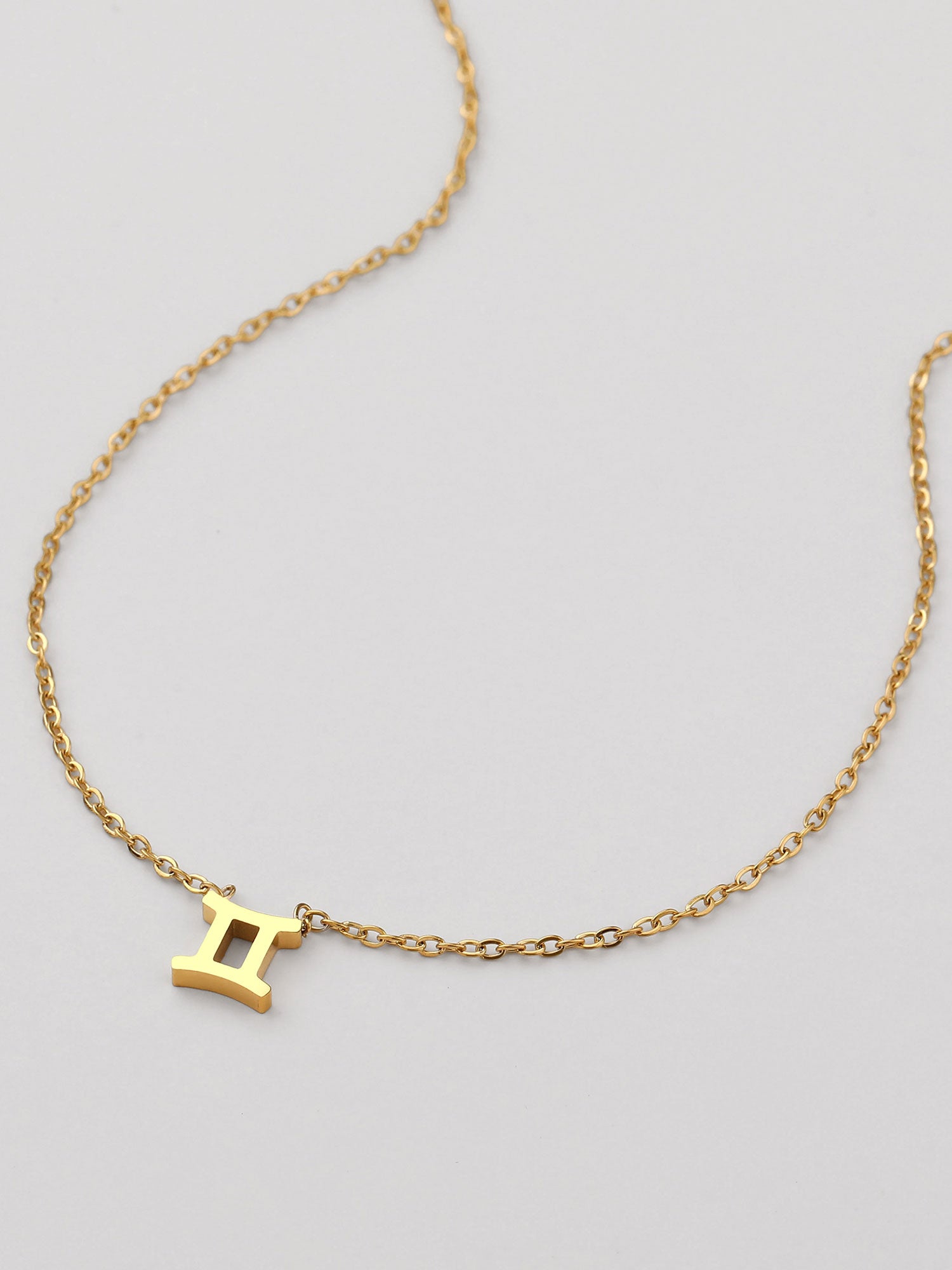 Colar Gémeos Dourado