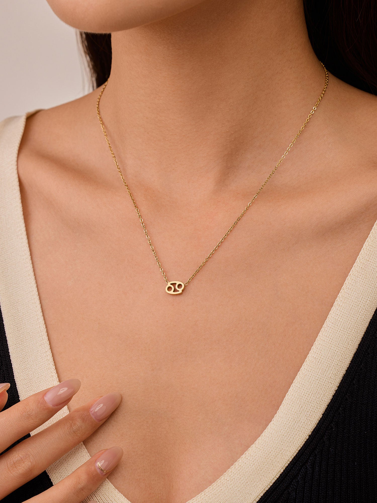 Colar Caranguejo Dourado