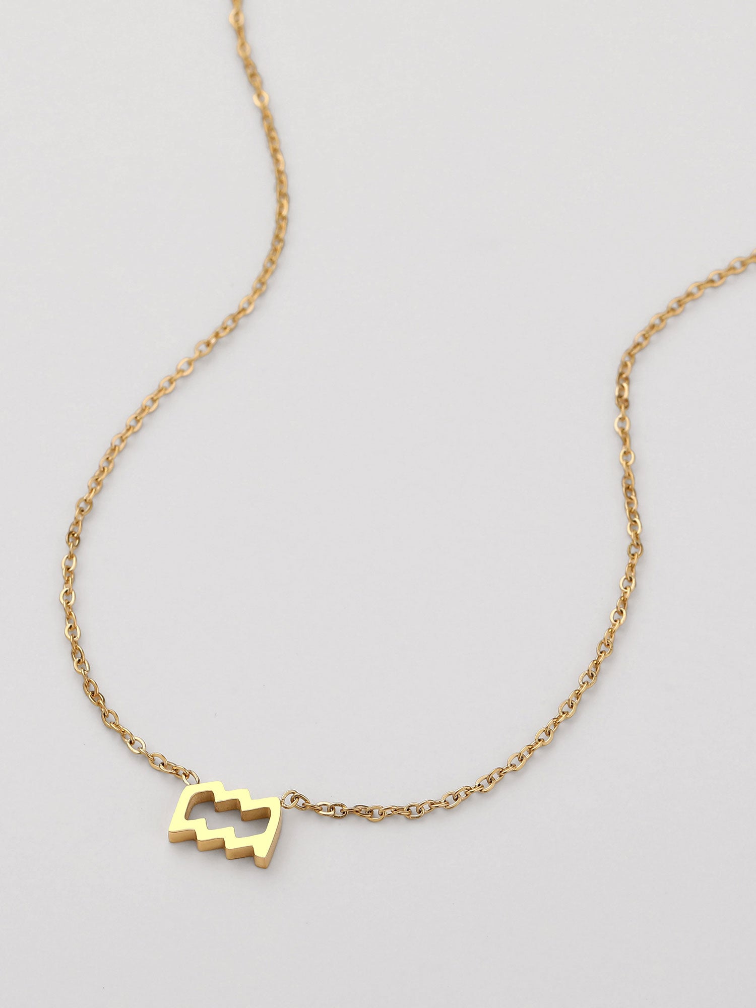 Colar Aquário Dourado