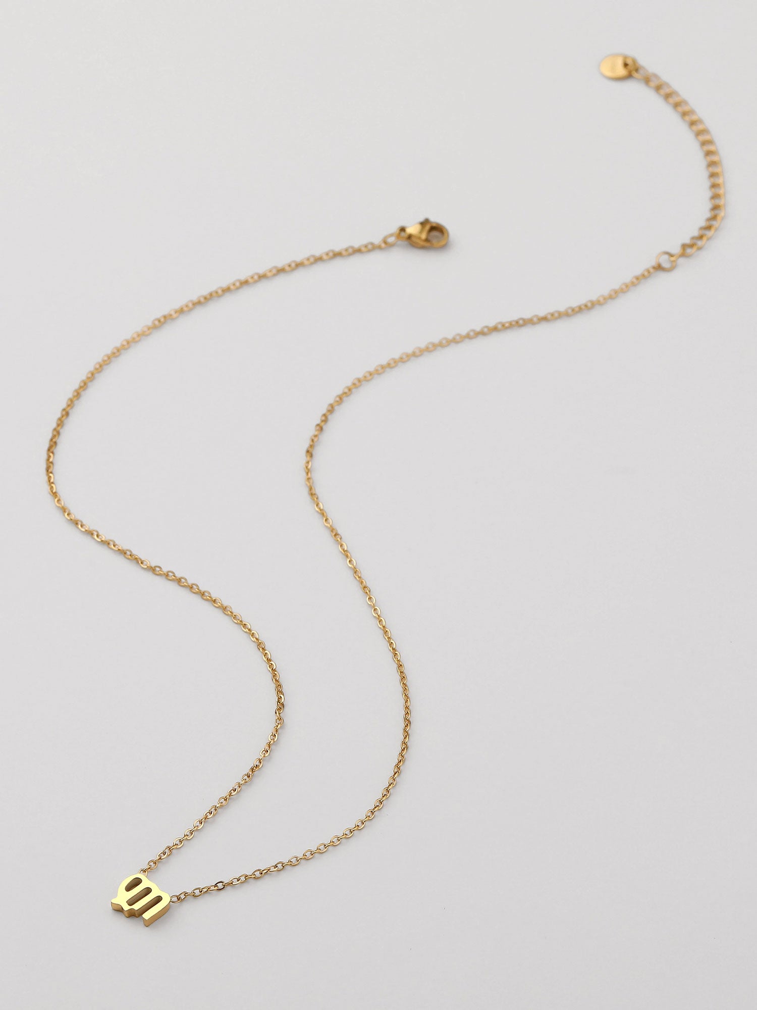 Colar Virgem Dourado