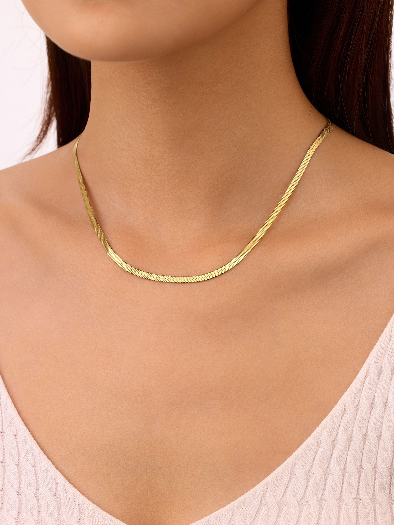 Colar Correntes Dourado Multiestilo
