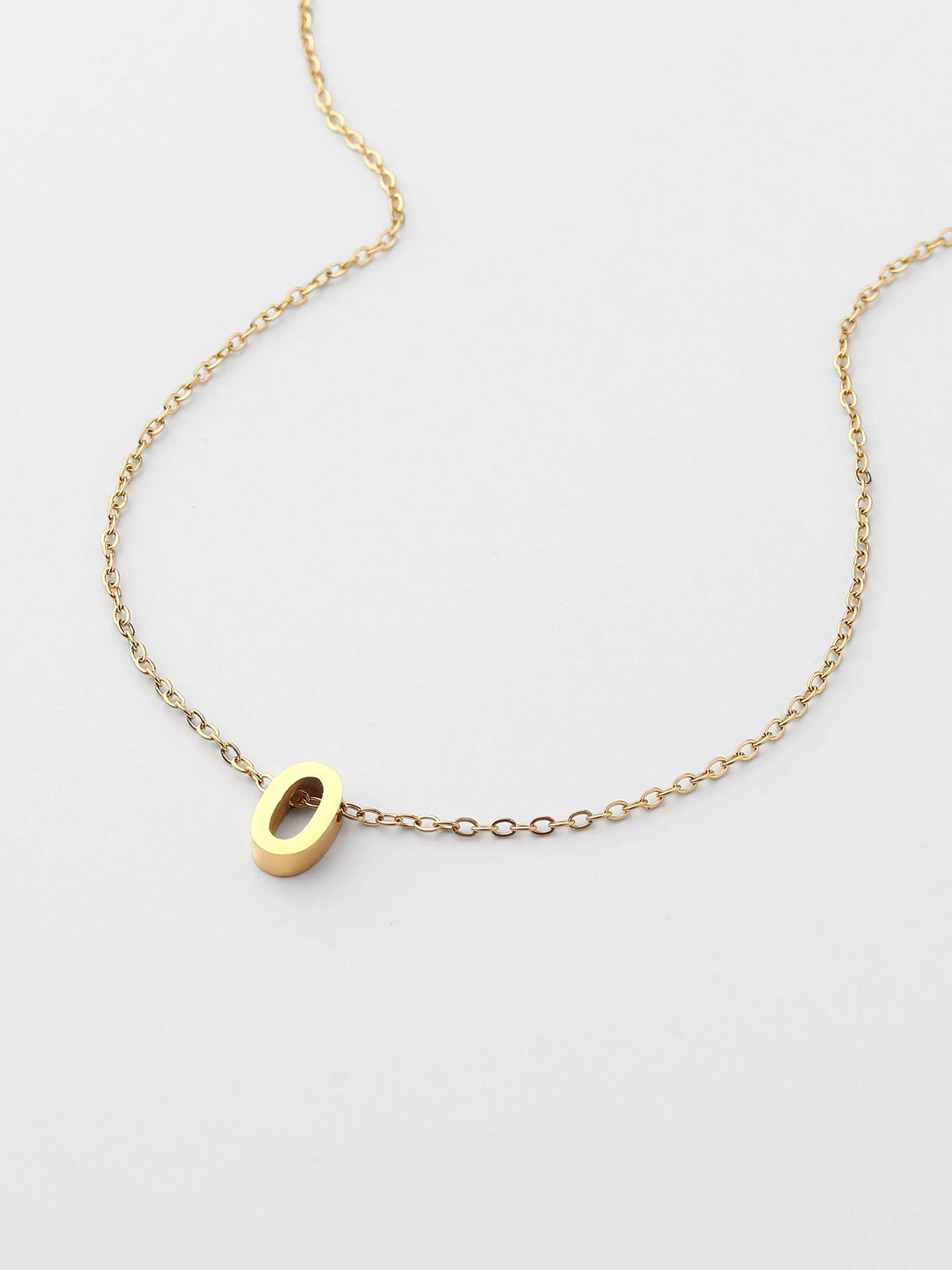 Colar Inicial O Dourado