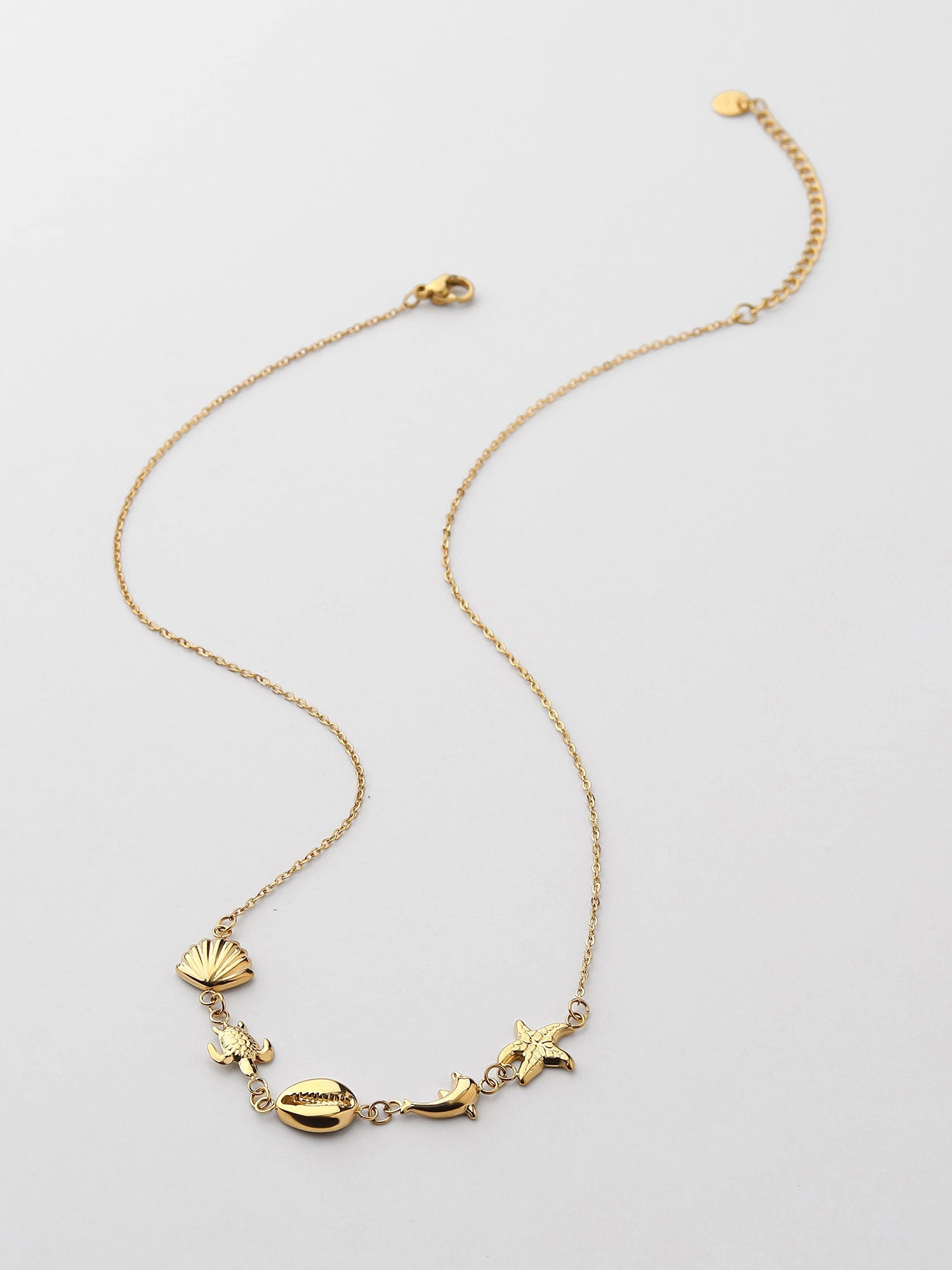 Colar design praia Dourado