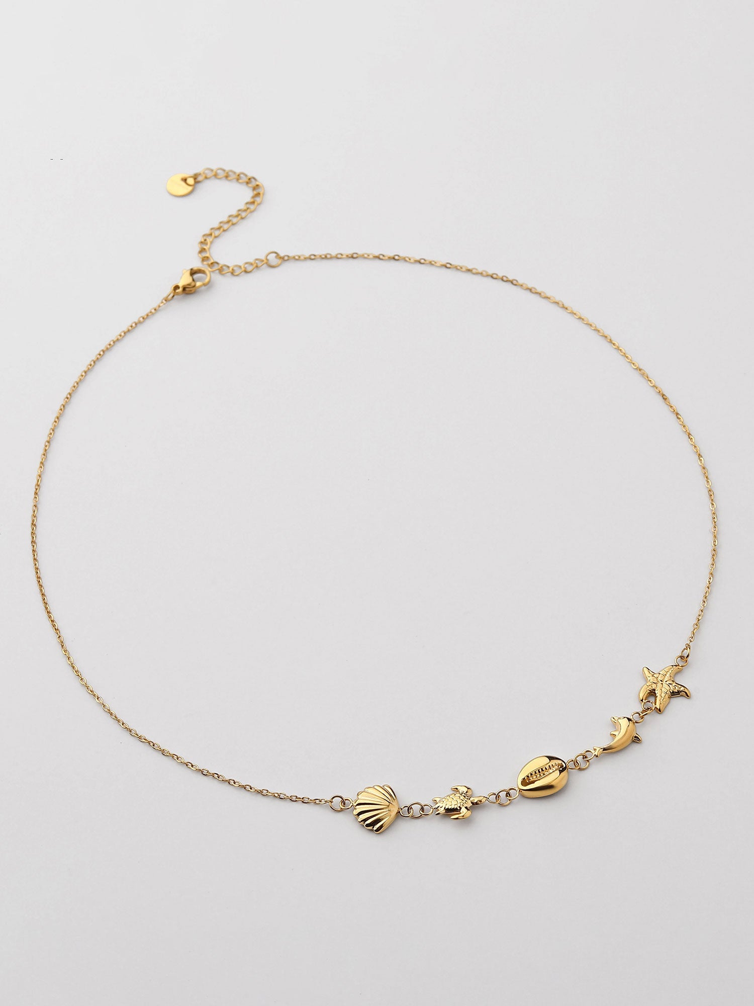 Colar design praia Dourado