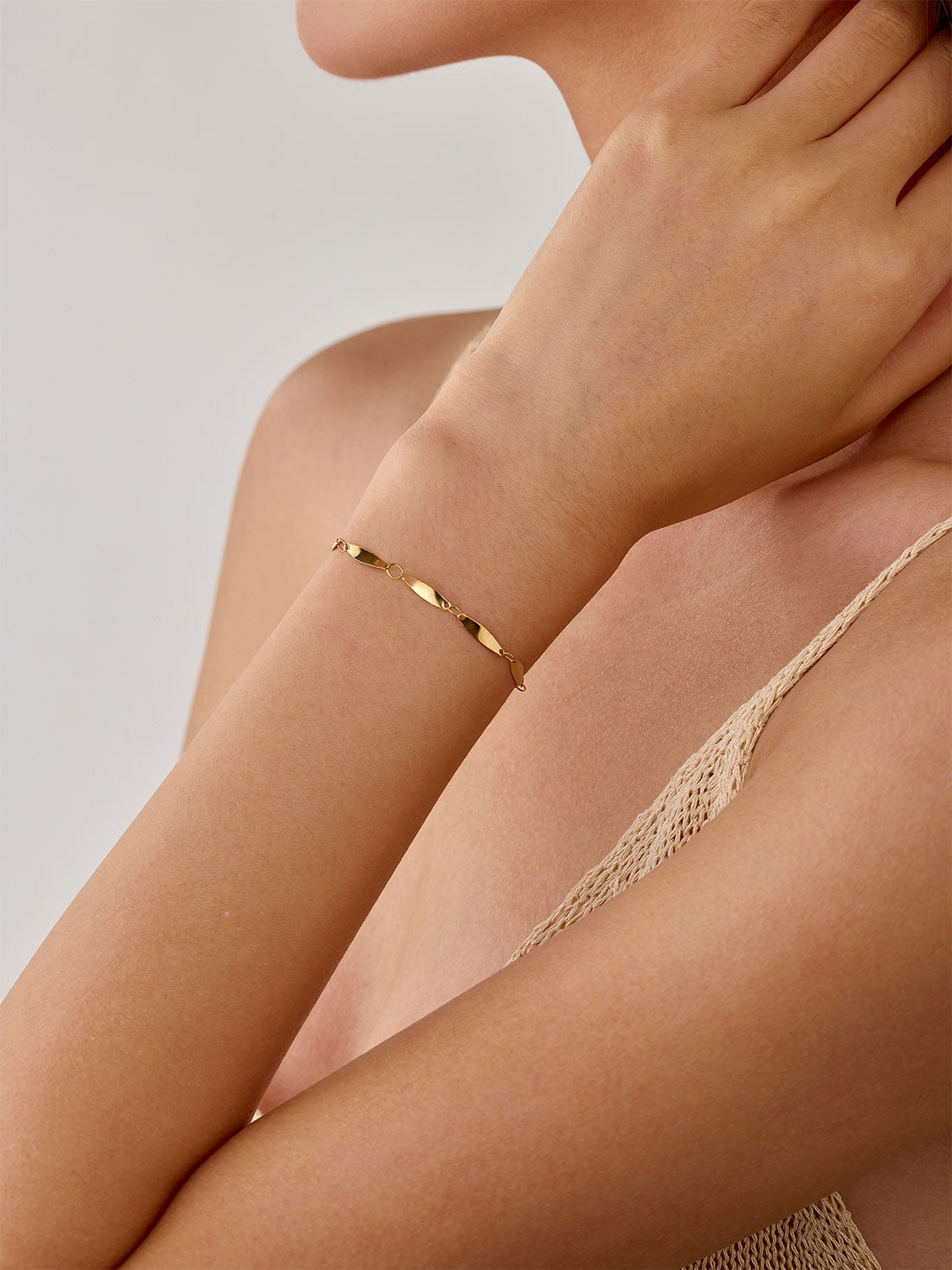 Pulseira Silene Dourada