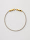 Pulseiras de corrente Zircónias Zinia Dourado