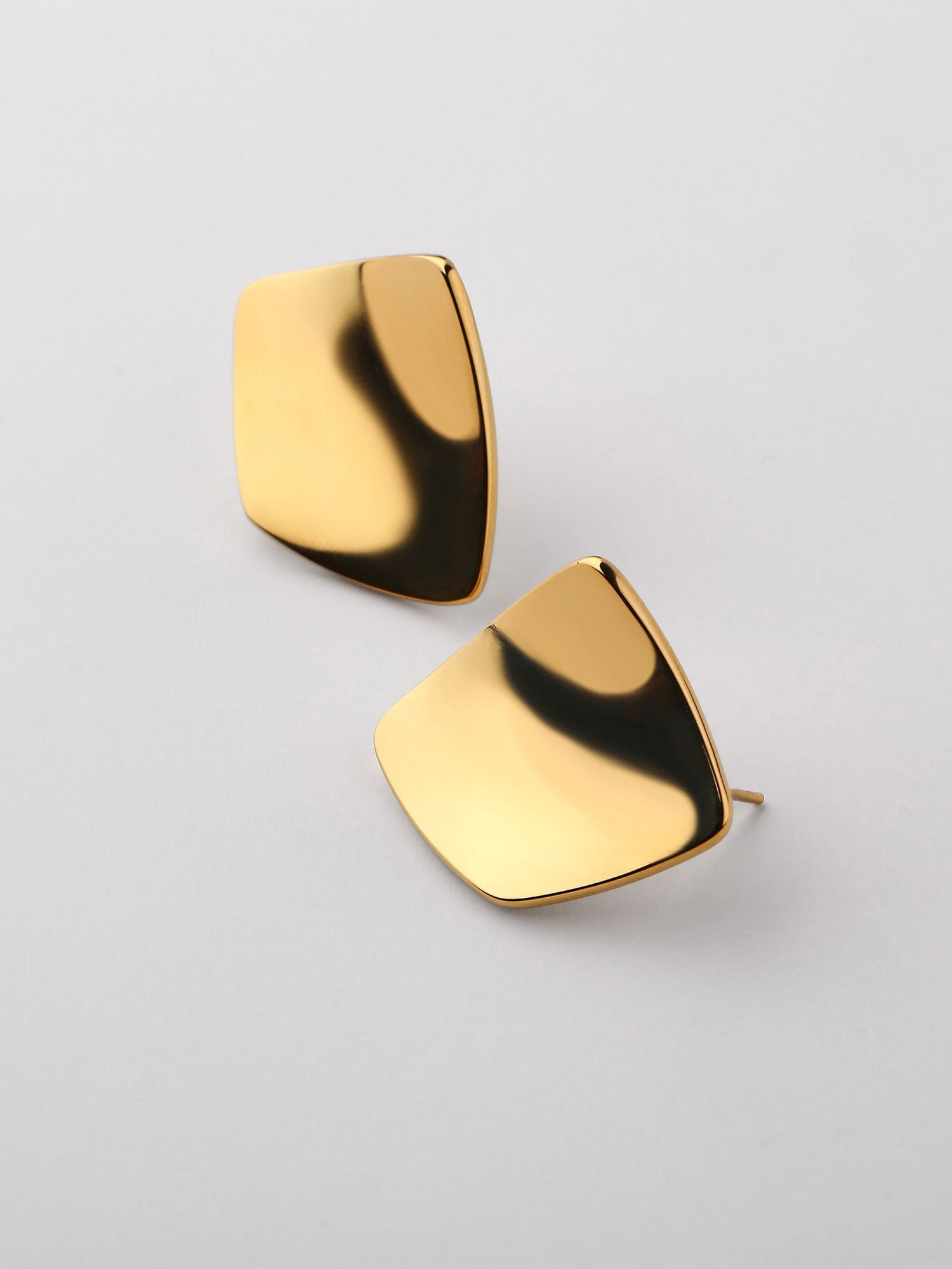 Brincos Iona geométricos dourados