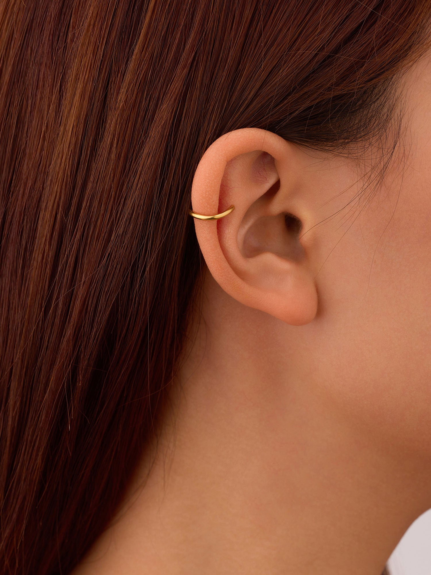 Ear cuff Mysa dourado simples