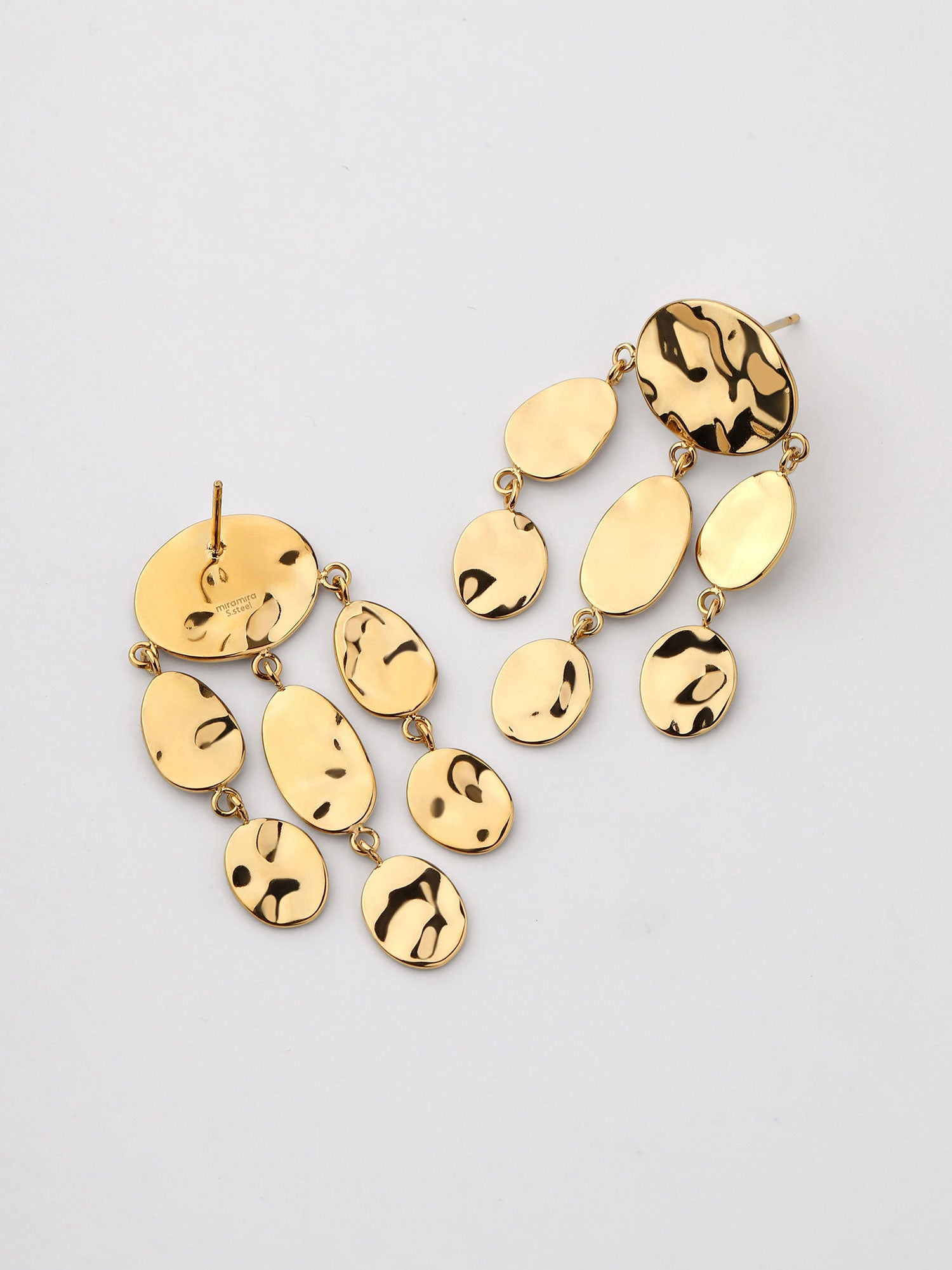 Brincos Pequeno Pendente Venya Dourado