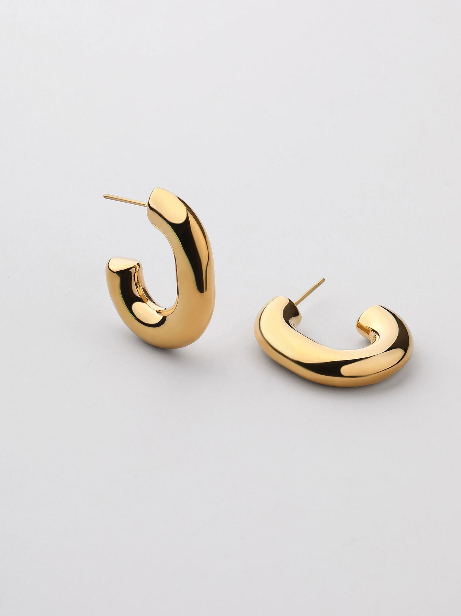 Brincos Sorella Argola Dourado Minimal