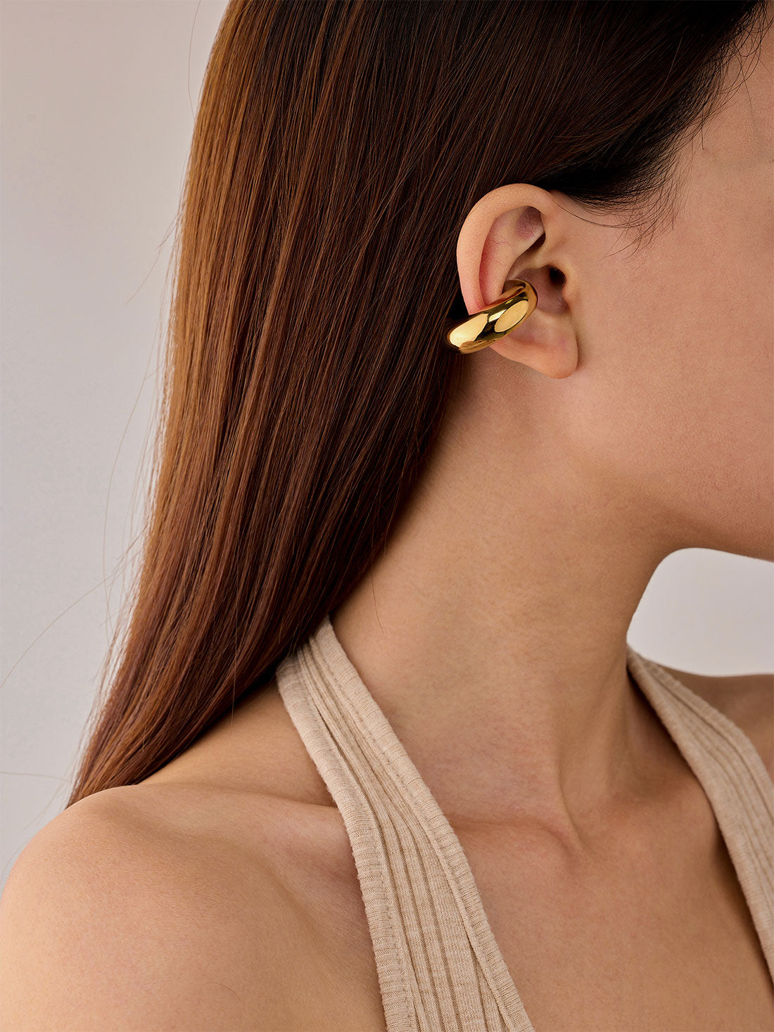 Ear Cuff Oria Dourado