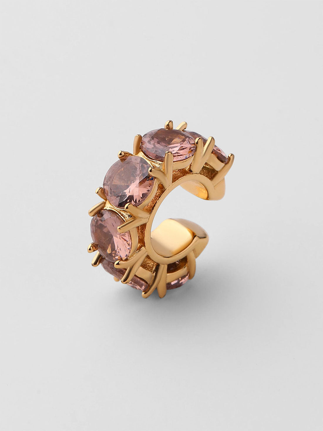 Ear Cuff Sorela Castanho Dourado