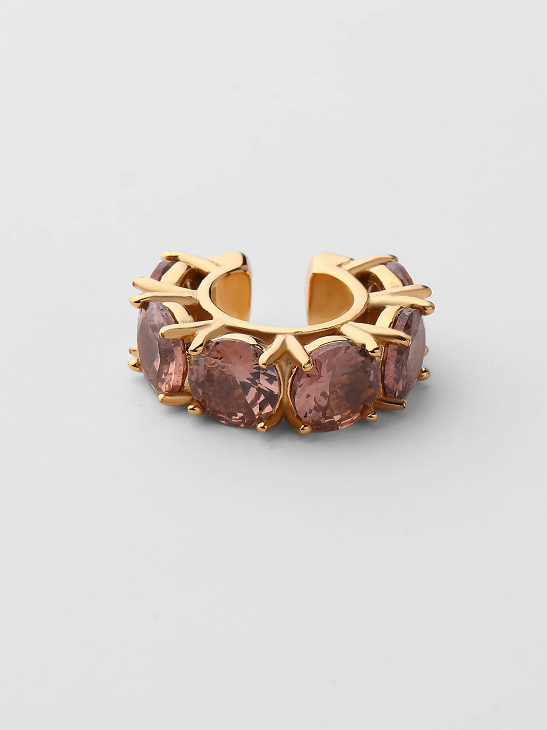 Ear Cuff Sorela Castanho Dourado