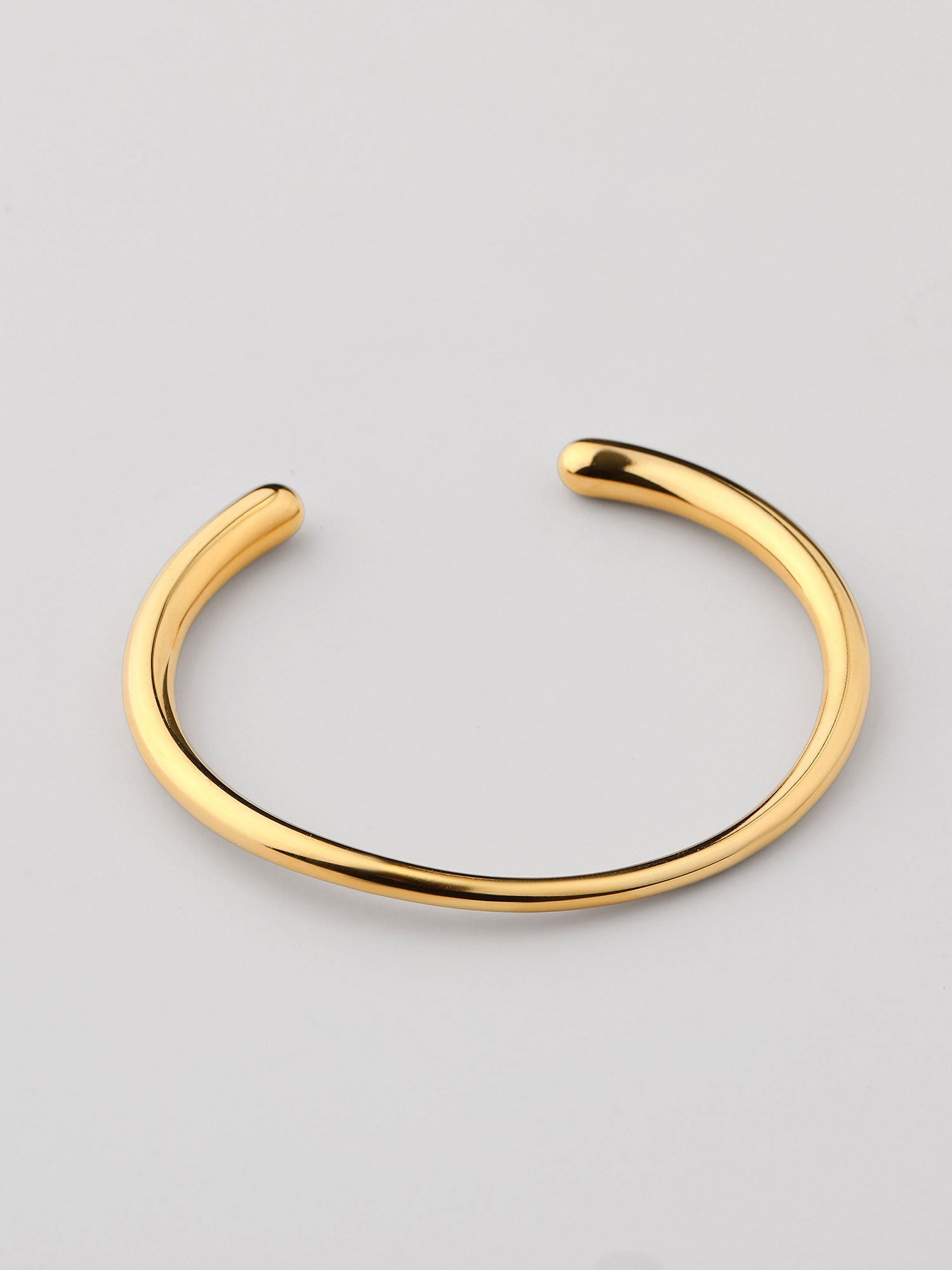 Bracelete liso básico Dourado