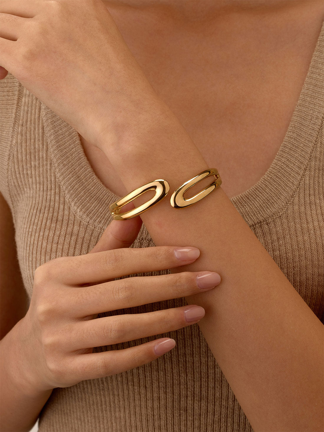 Bracelete Caleya Dourado