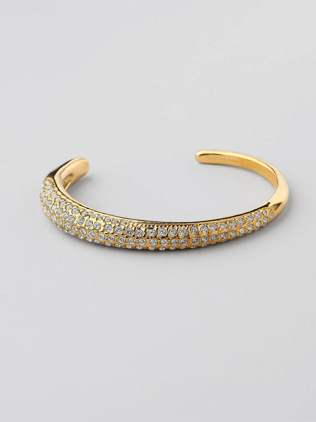 Bracelete Dovira Zircónias Dourada