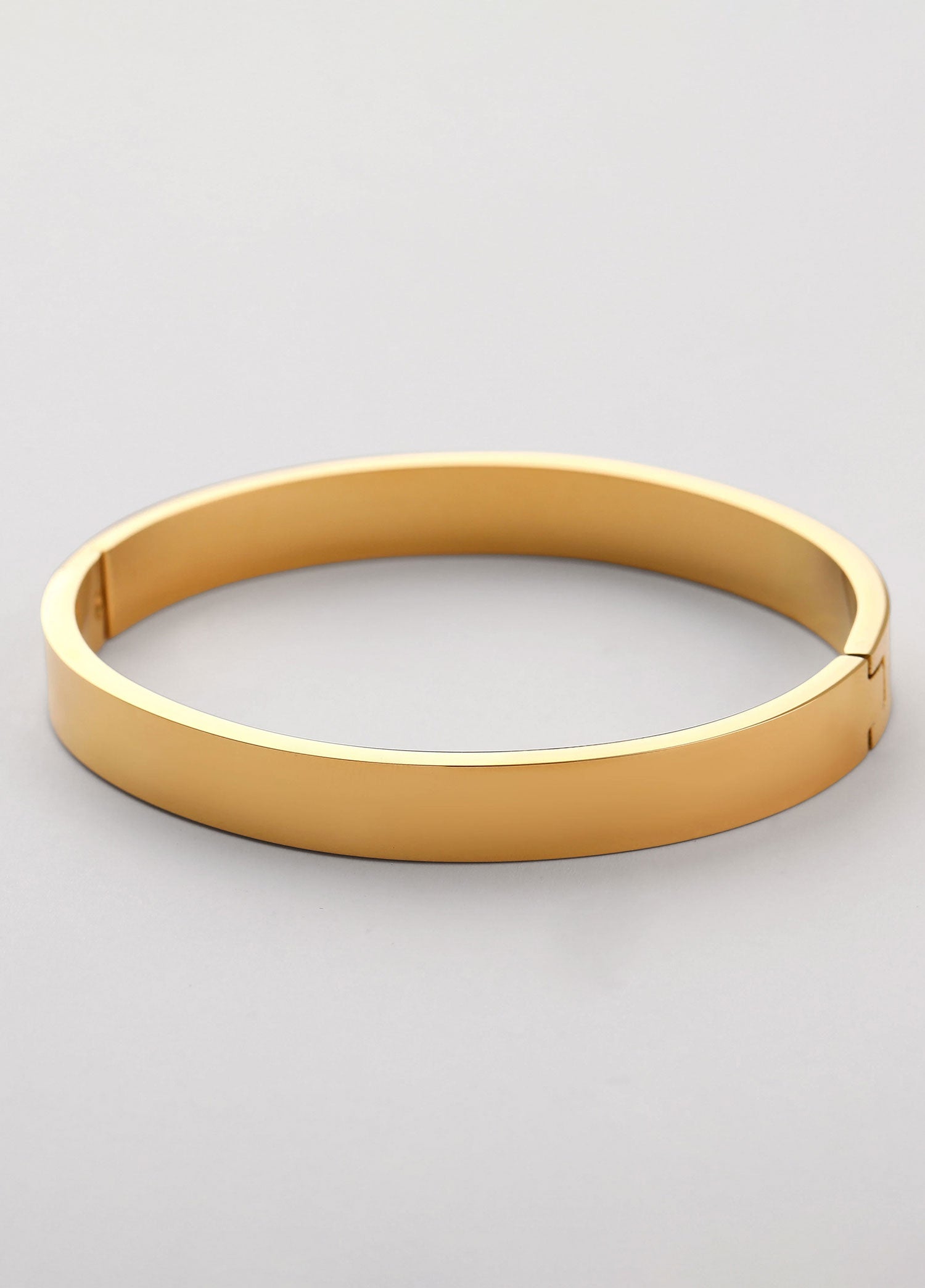 Bracelete liso Dourado