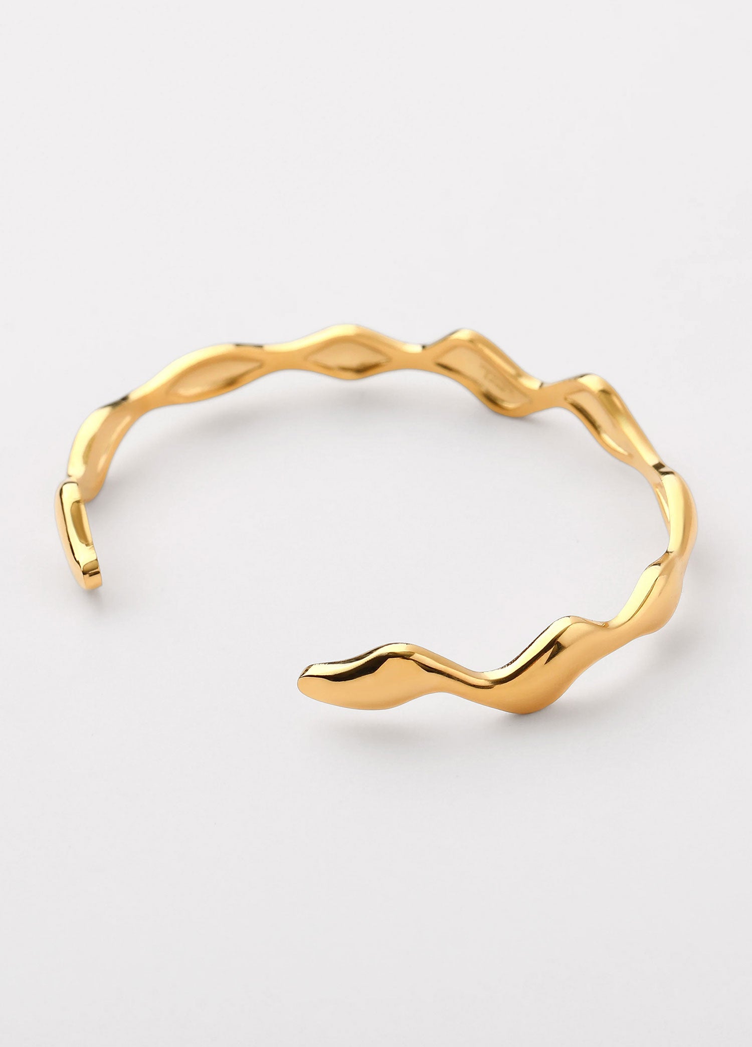 Bracelete ondas Dourado