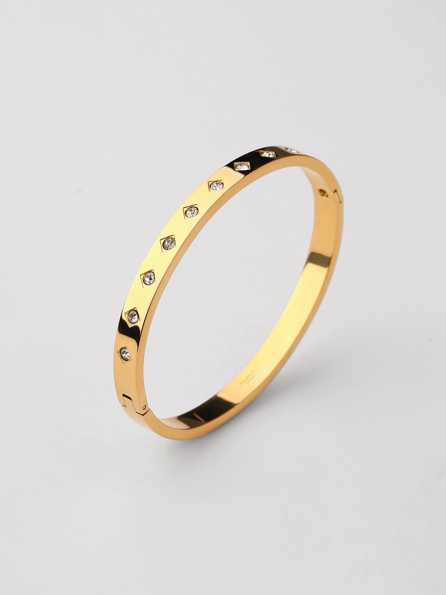 Braceletes Novae Zircónias Dourado