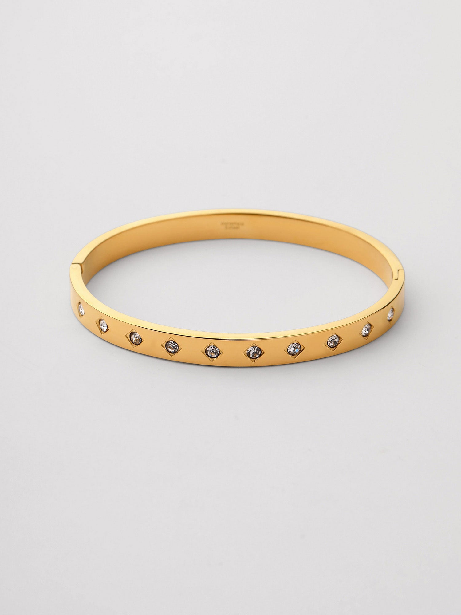 Braceletes Novae Zircónias Dourado