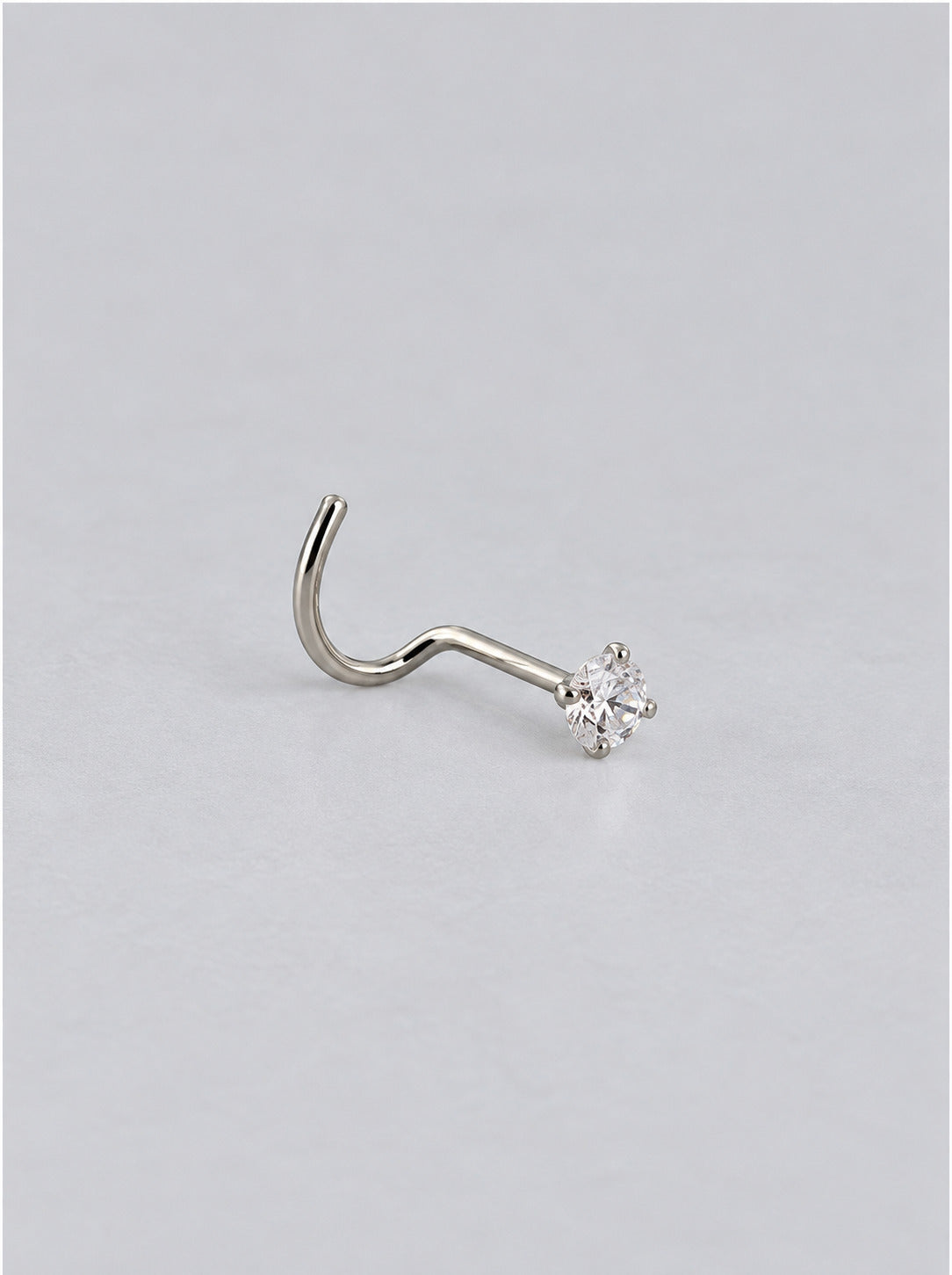 Piercing de Nariz Mara Prateado 3 mm