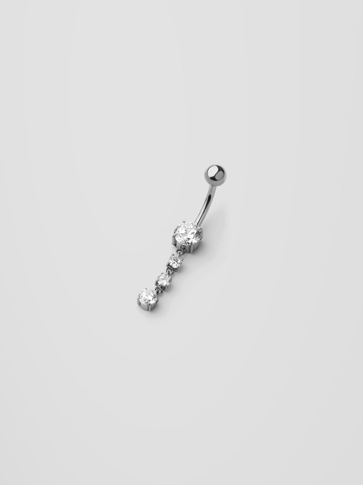 Piercing de Umbigo Talia Prateado