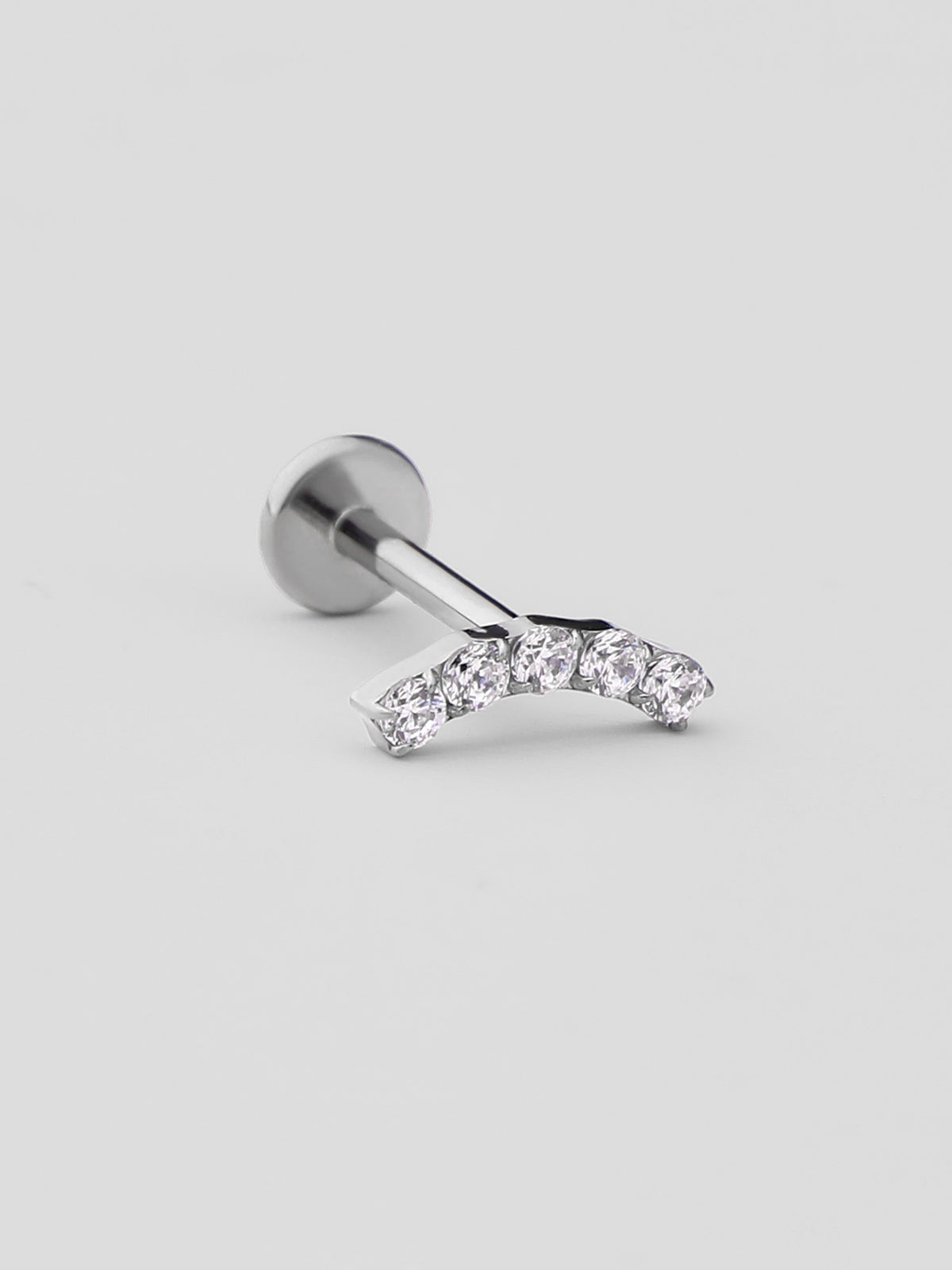Piercing de Orelha Maia Prateado