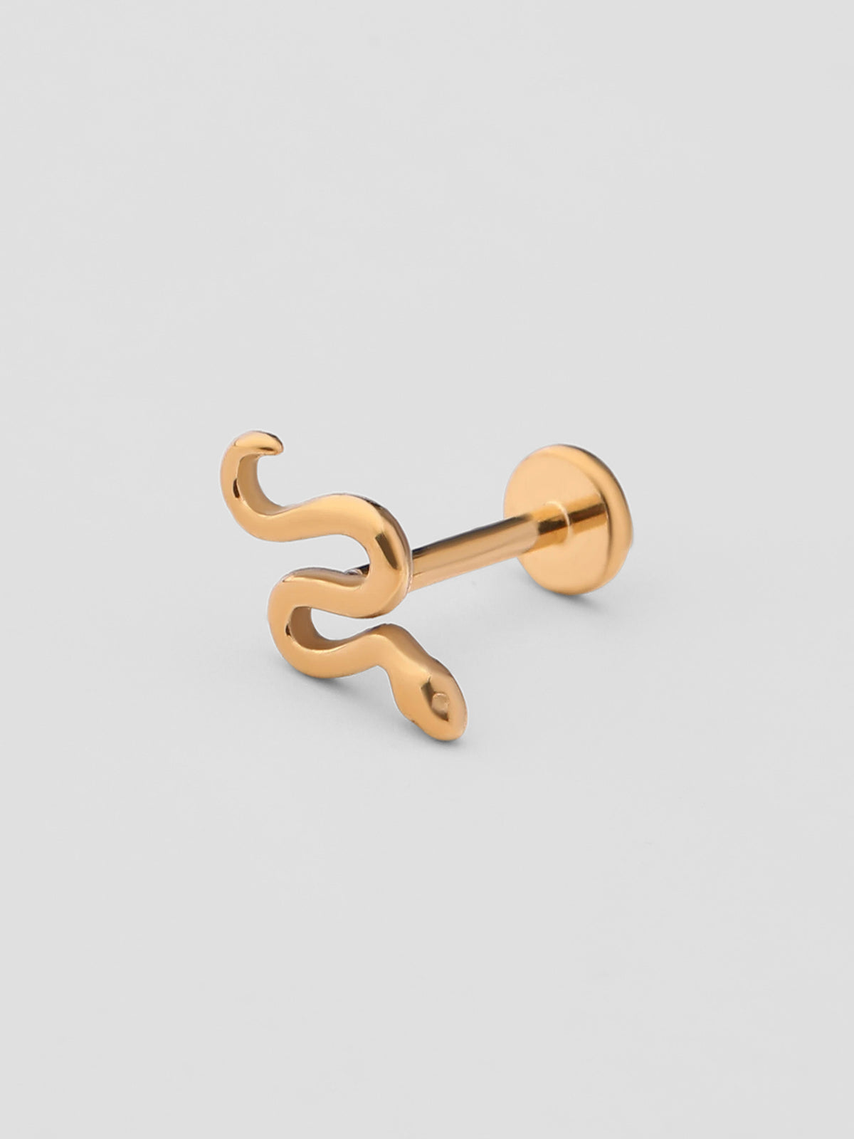 Piercing de Orelha Daria Dourado Serpente