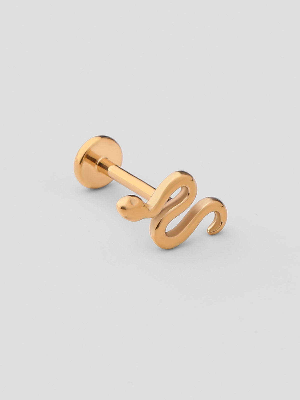 Piercing de Orelha Daria Dourado Serpente