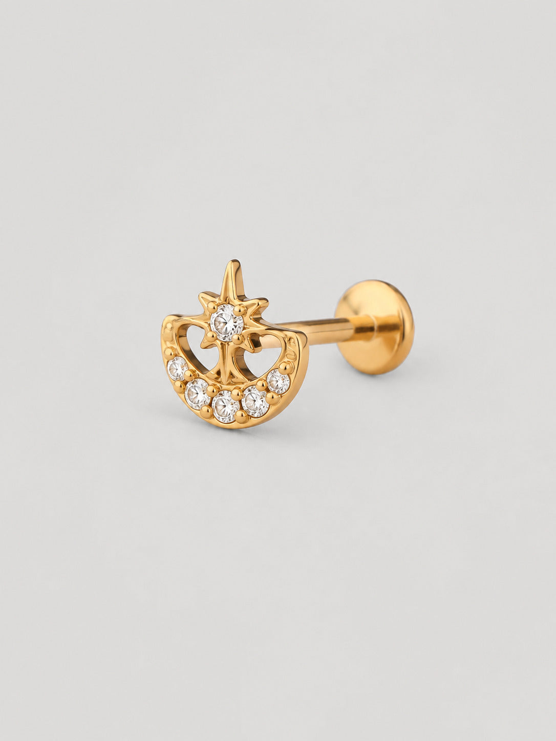 Piercing de Orelha Talira Dourado