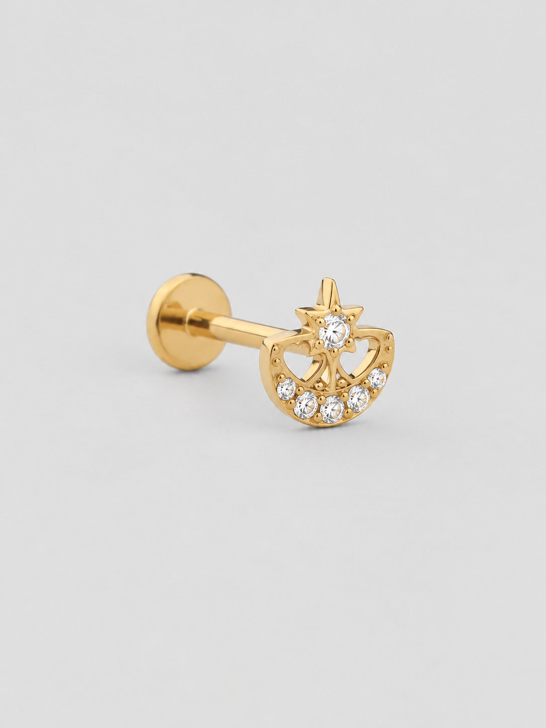 Piercing de Orelha Talira Dourado