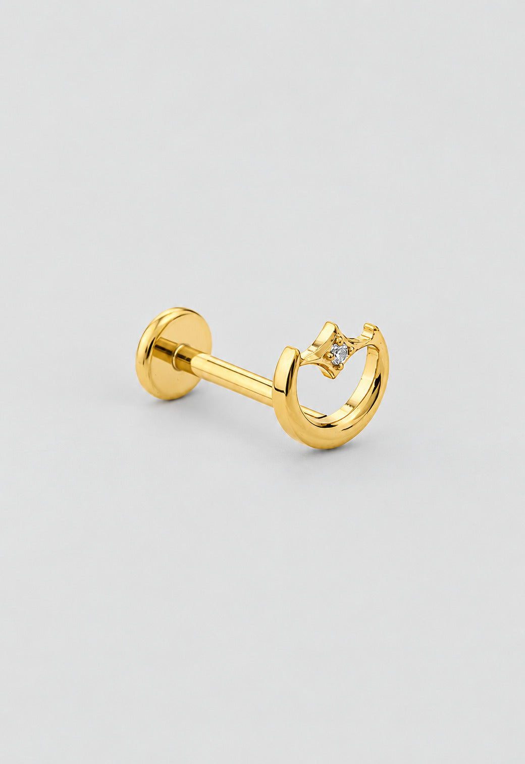 Piercing de Orelha Tenya Dourado