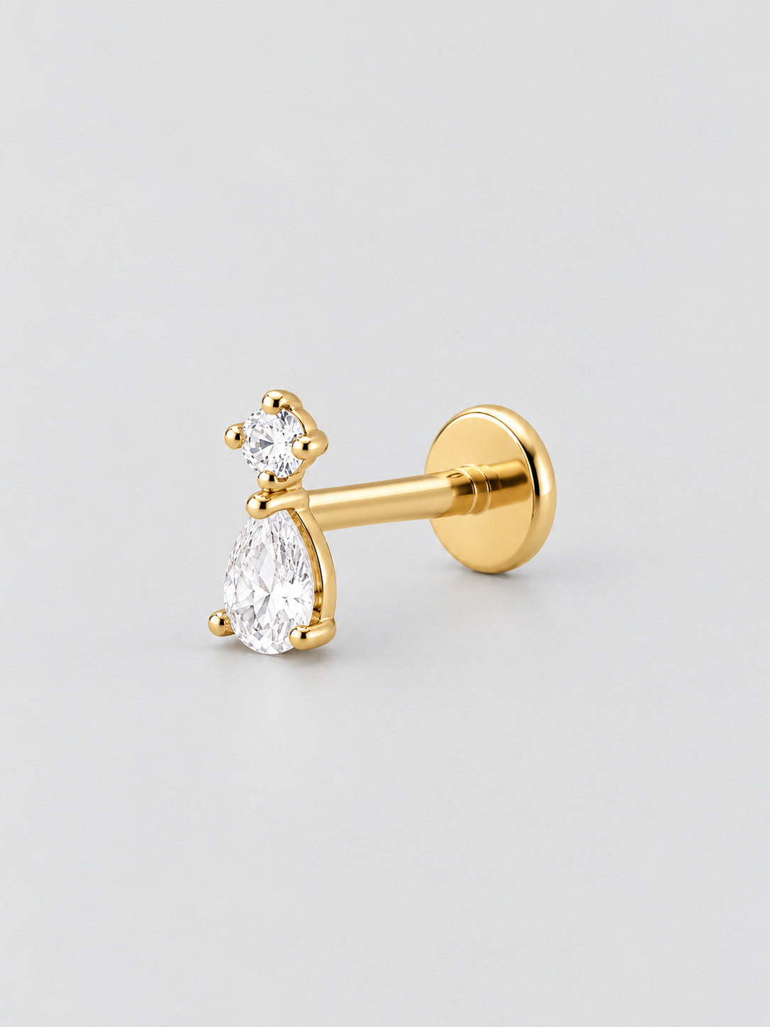 Piercing de Orelha Venora Dourado